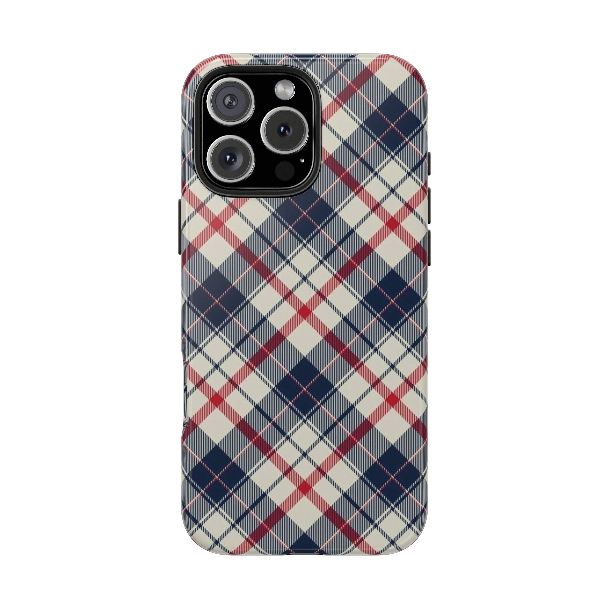 Navy & Red Classic Plaid