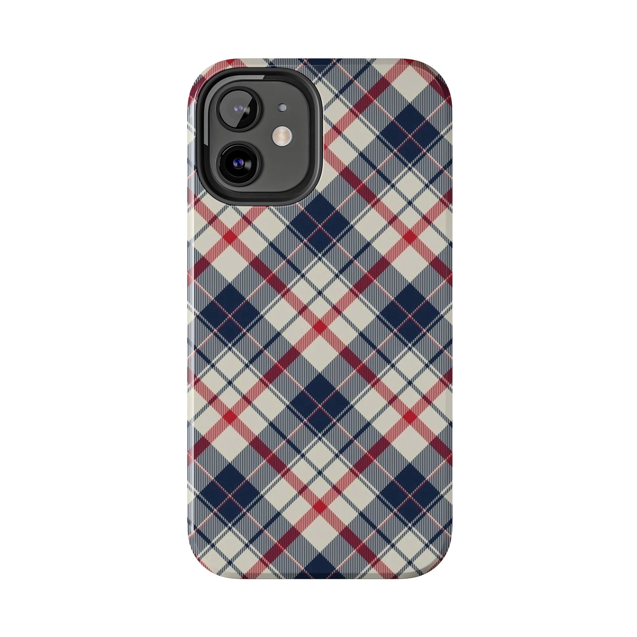 Navy & Red Classic Plaid