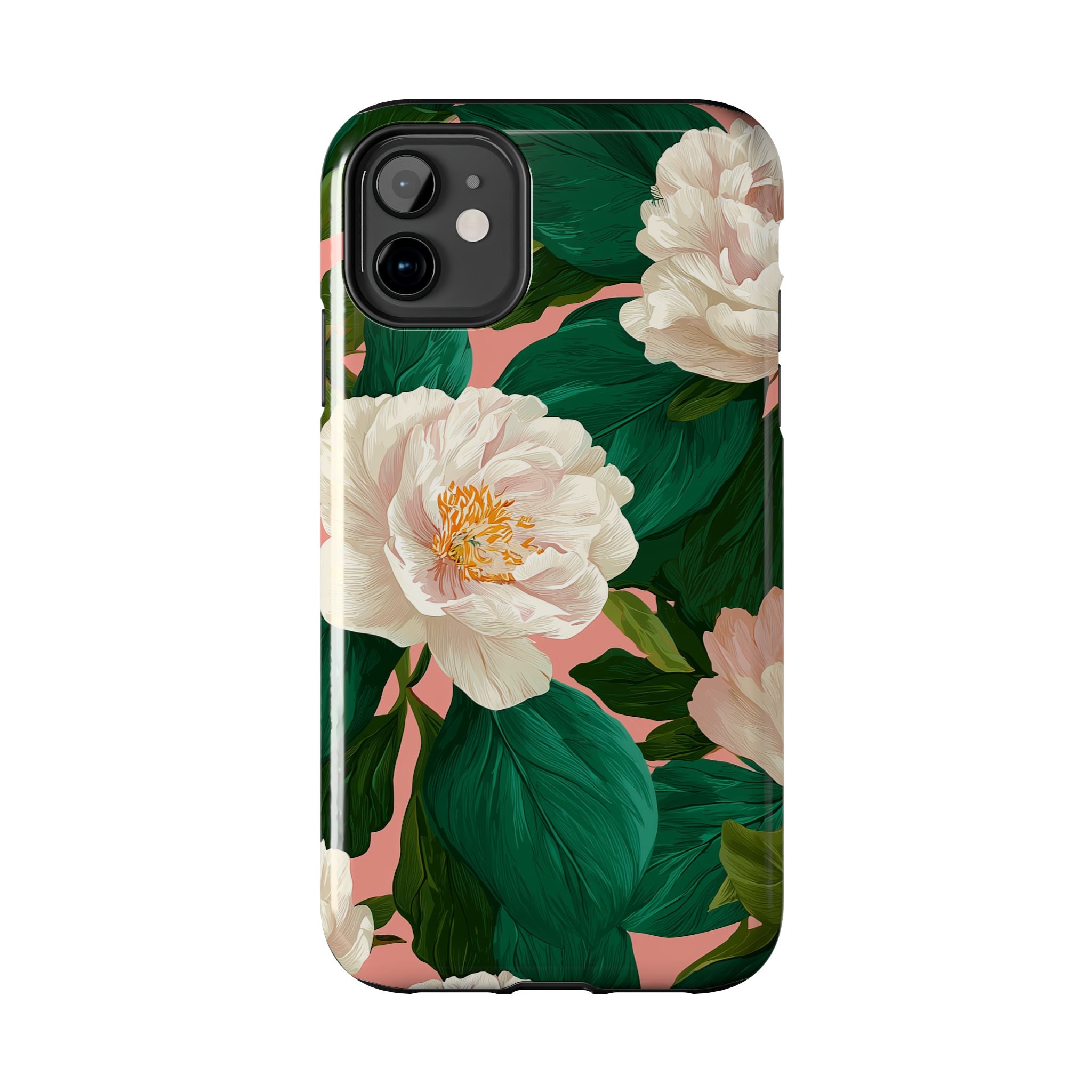 Peony Pink & Green