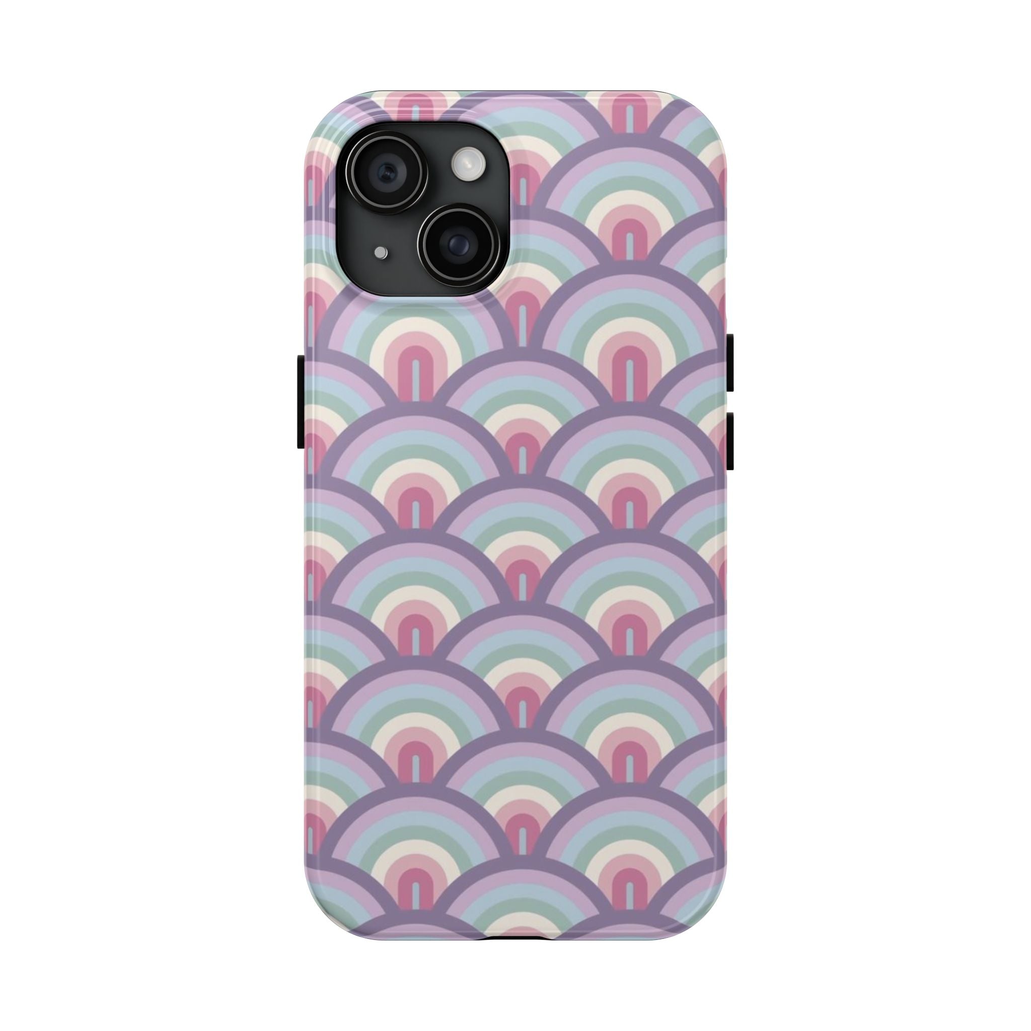 Pastel Rainbow Retro Arc