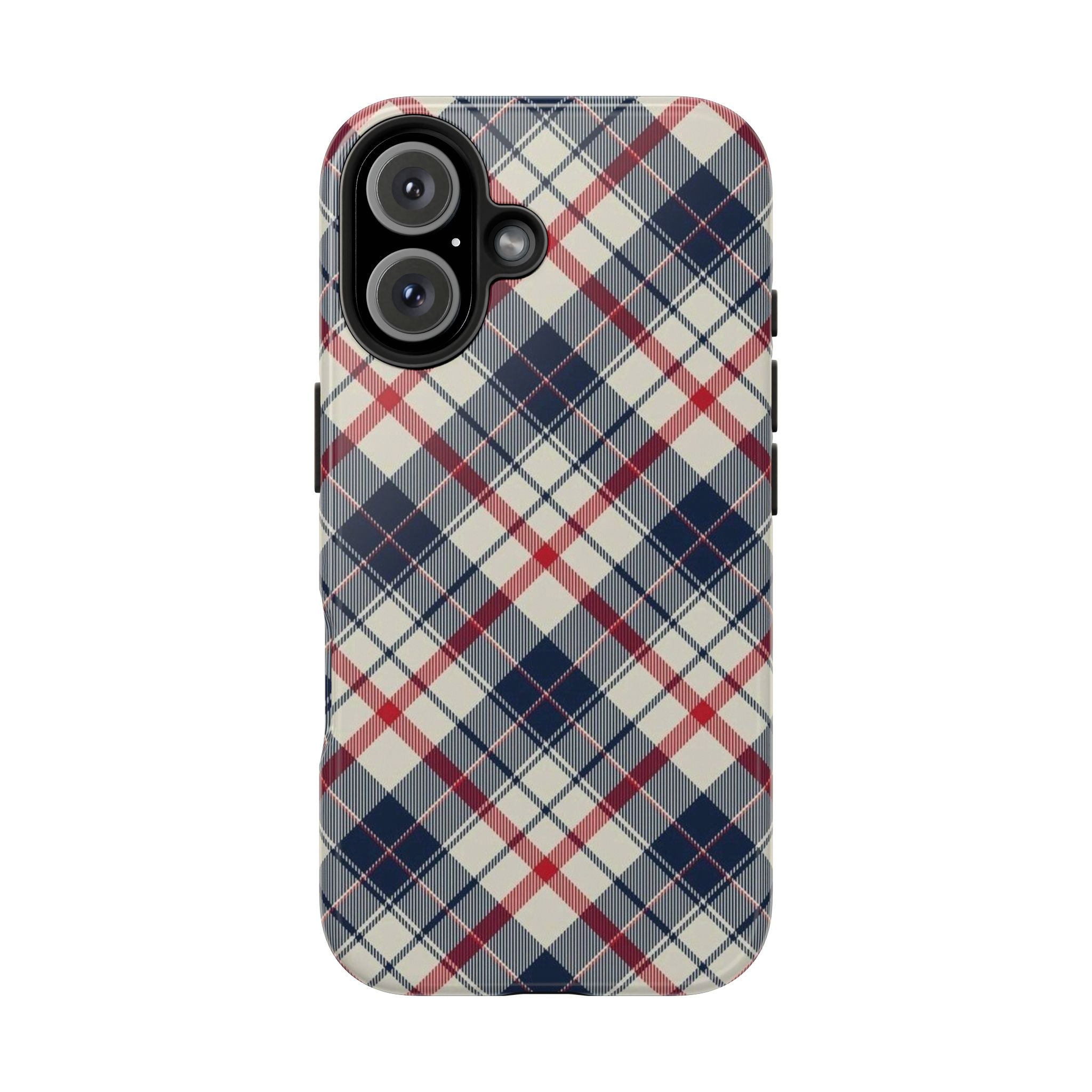 Navy & Red Classic Plaid