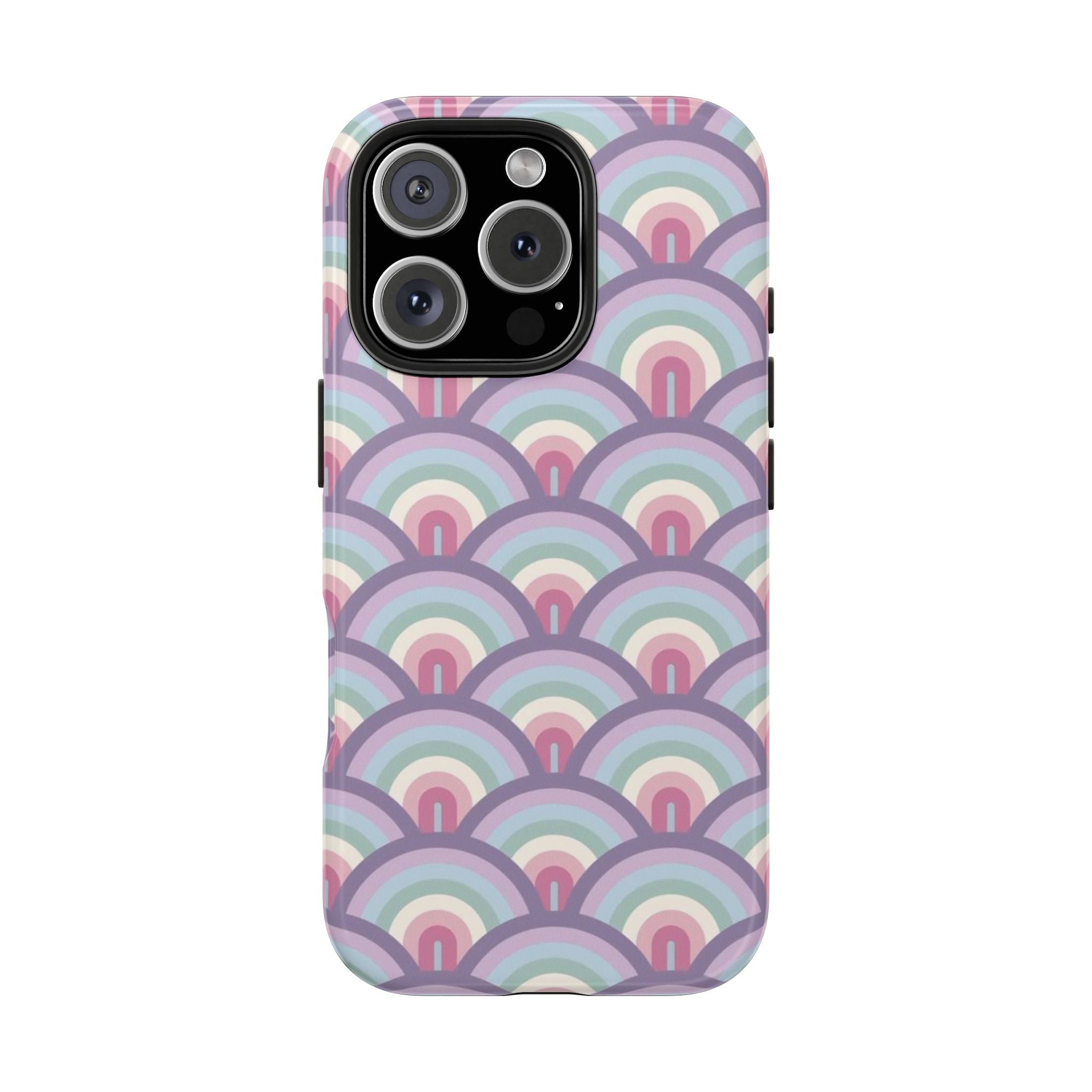 Pastel Rainbow Retro Arc