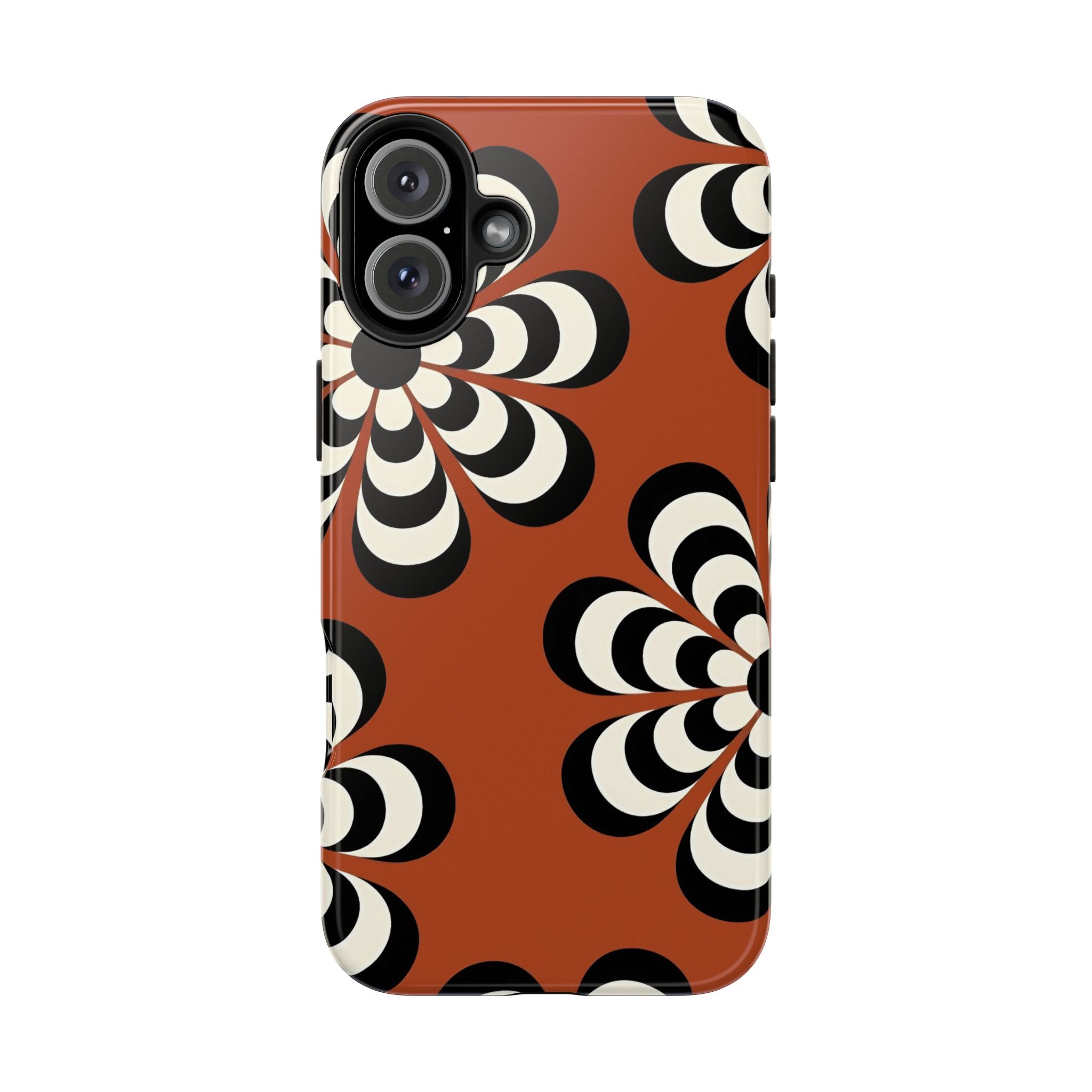 70s Boho Abstract Flower