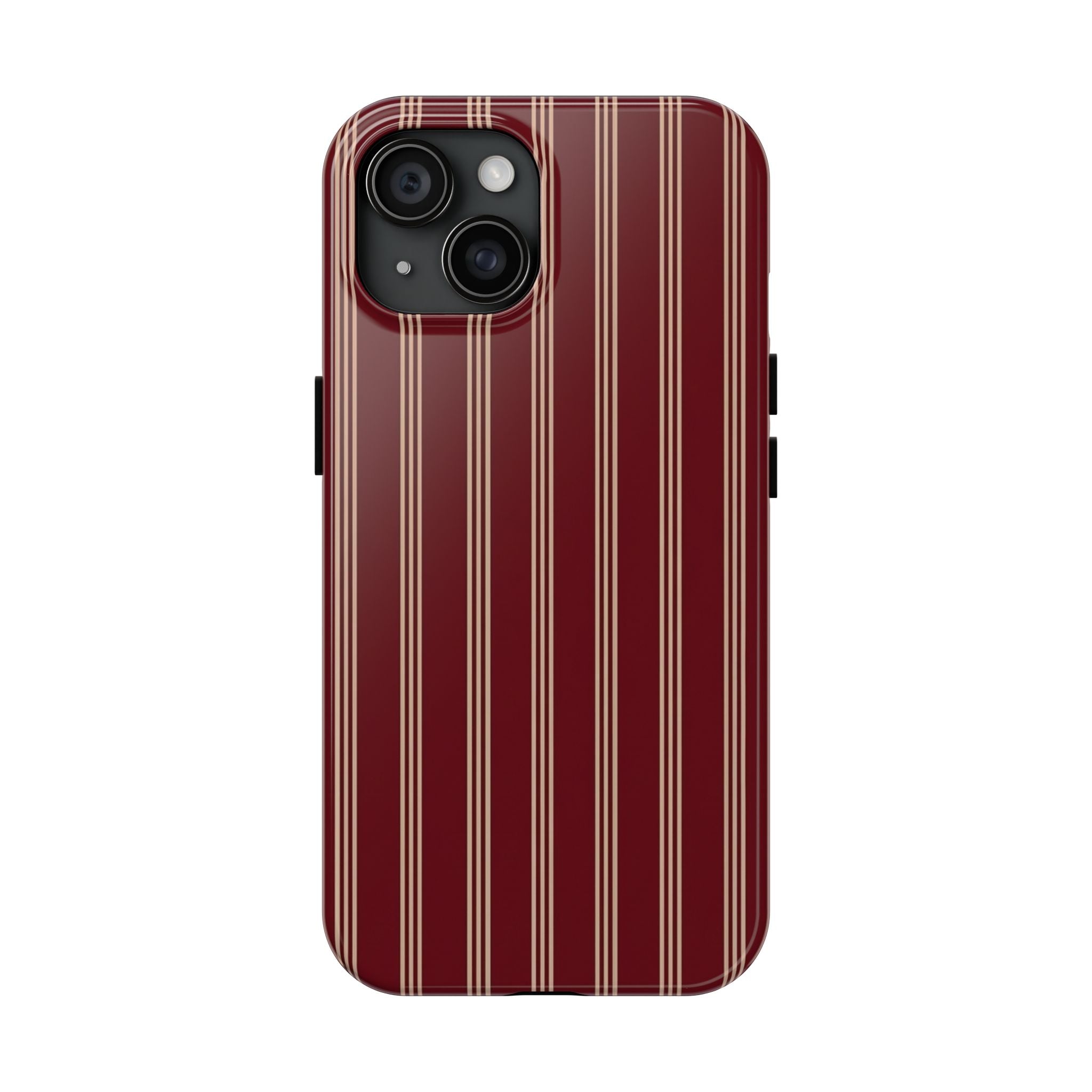 Striped Burgundy