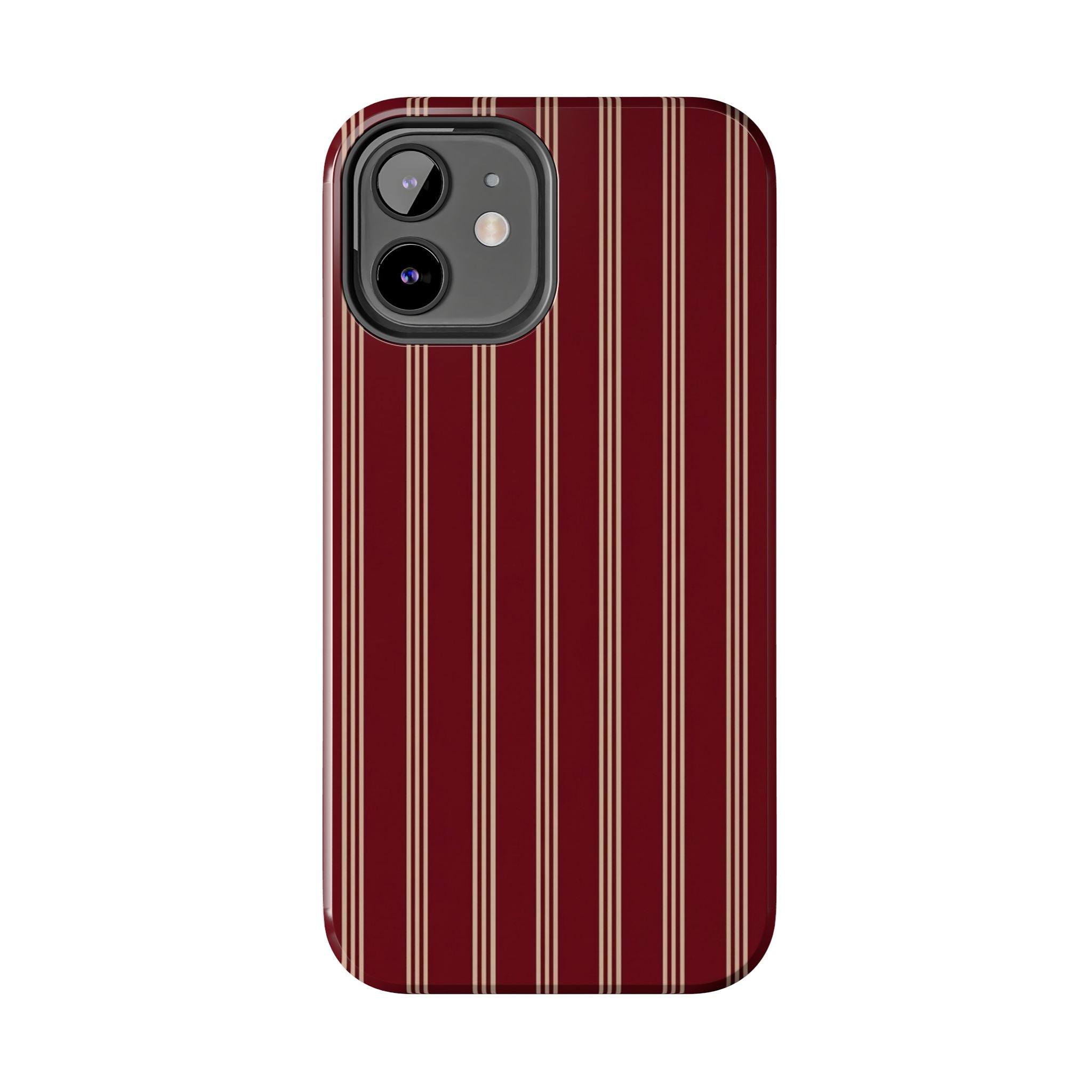 Striped Burgundy