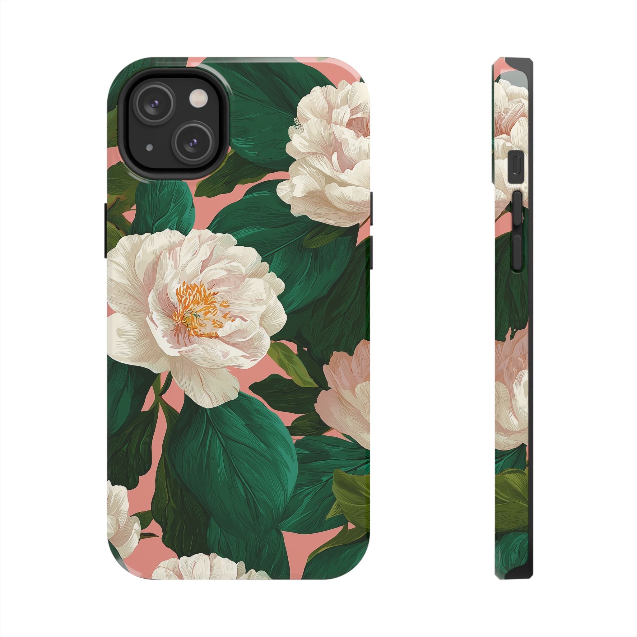 Peony Pink & Green