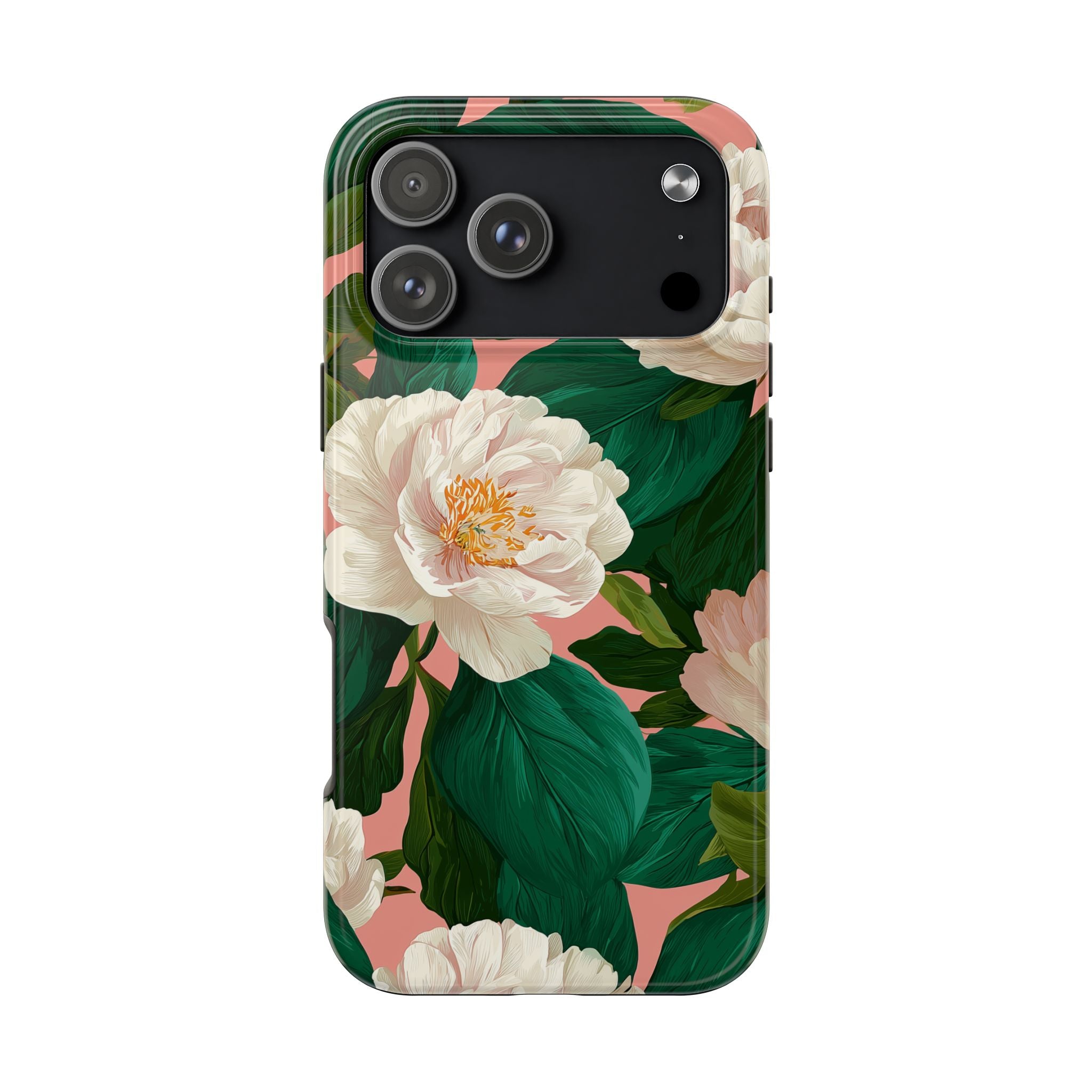 Peony Pink & Green