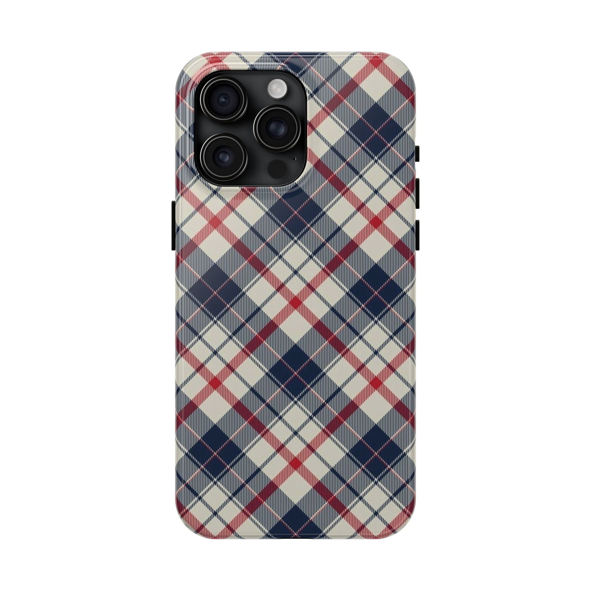Navy & Red Classic Plaid