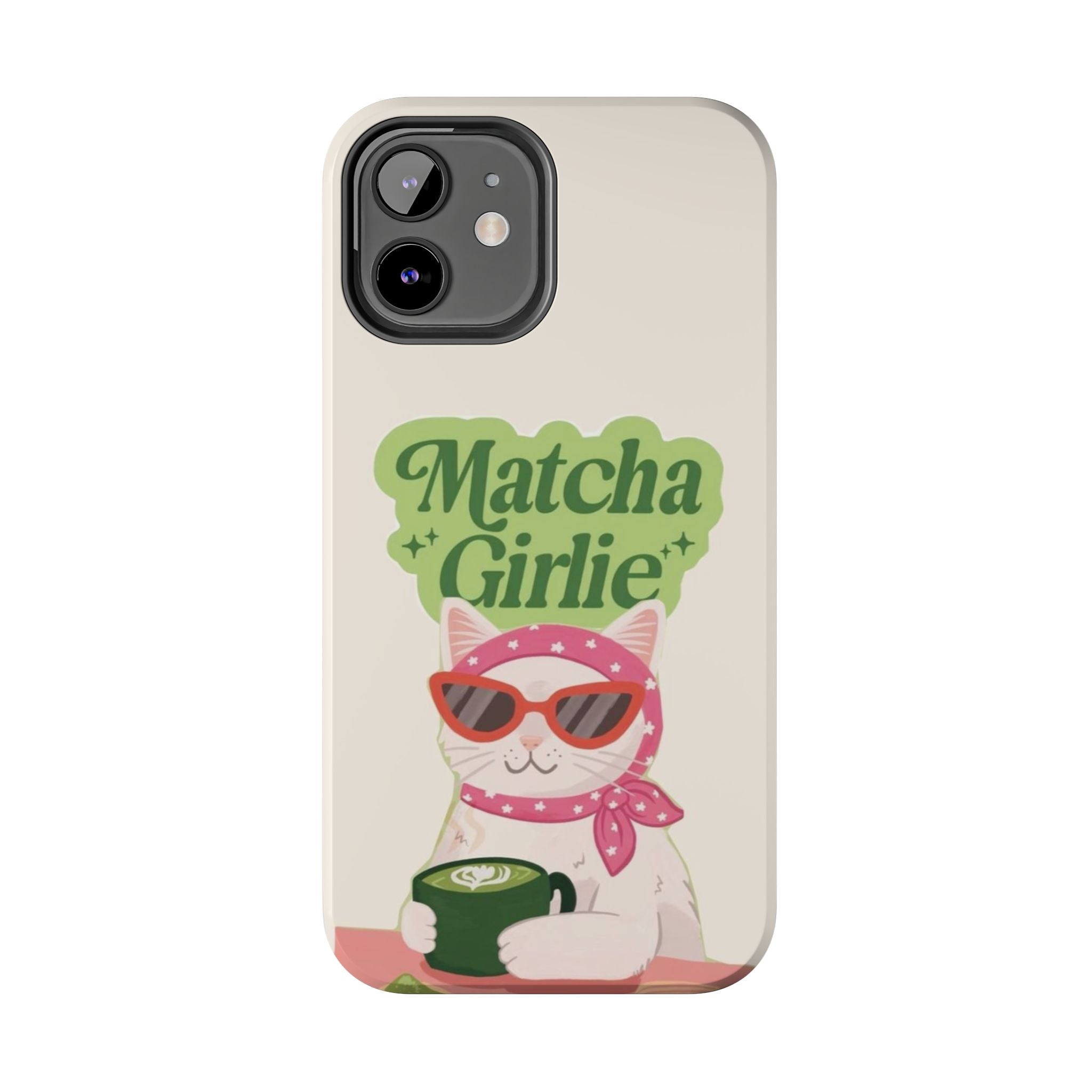 Cute Cat Matcha Girlie