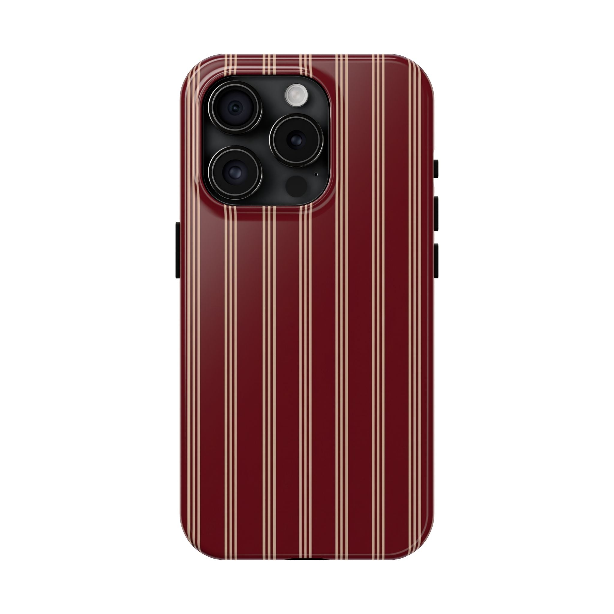 Striped Burgundy