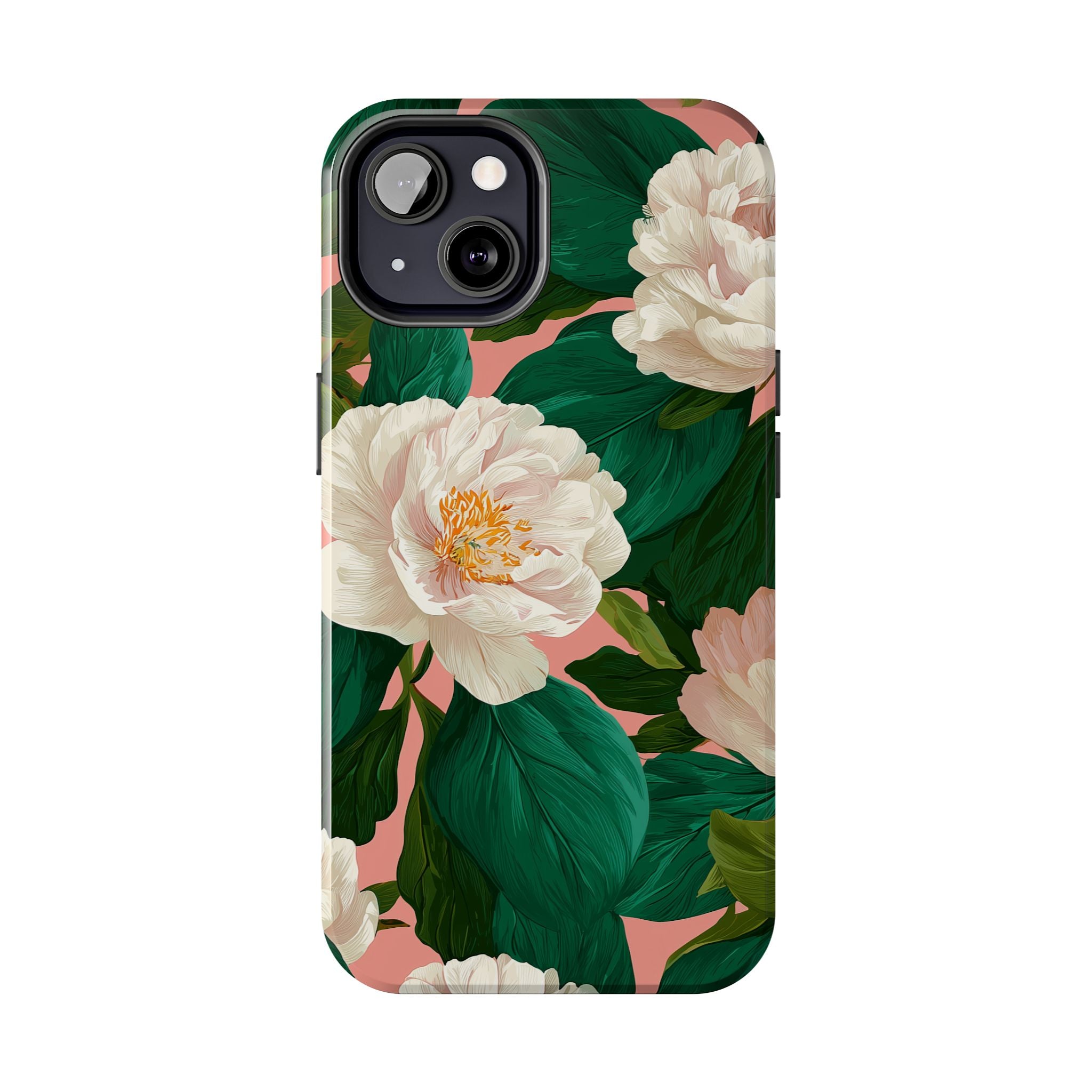 Peony Pink & Green