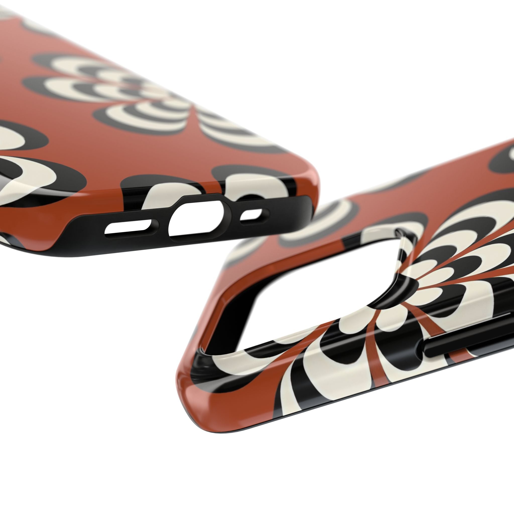 70s Boho Abstract Flower