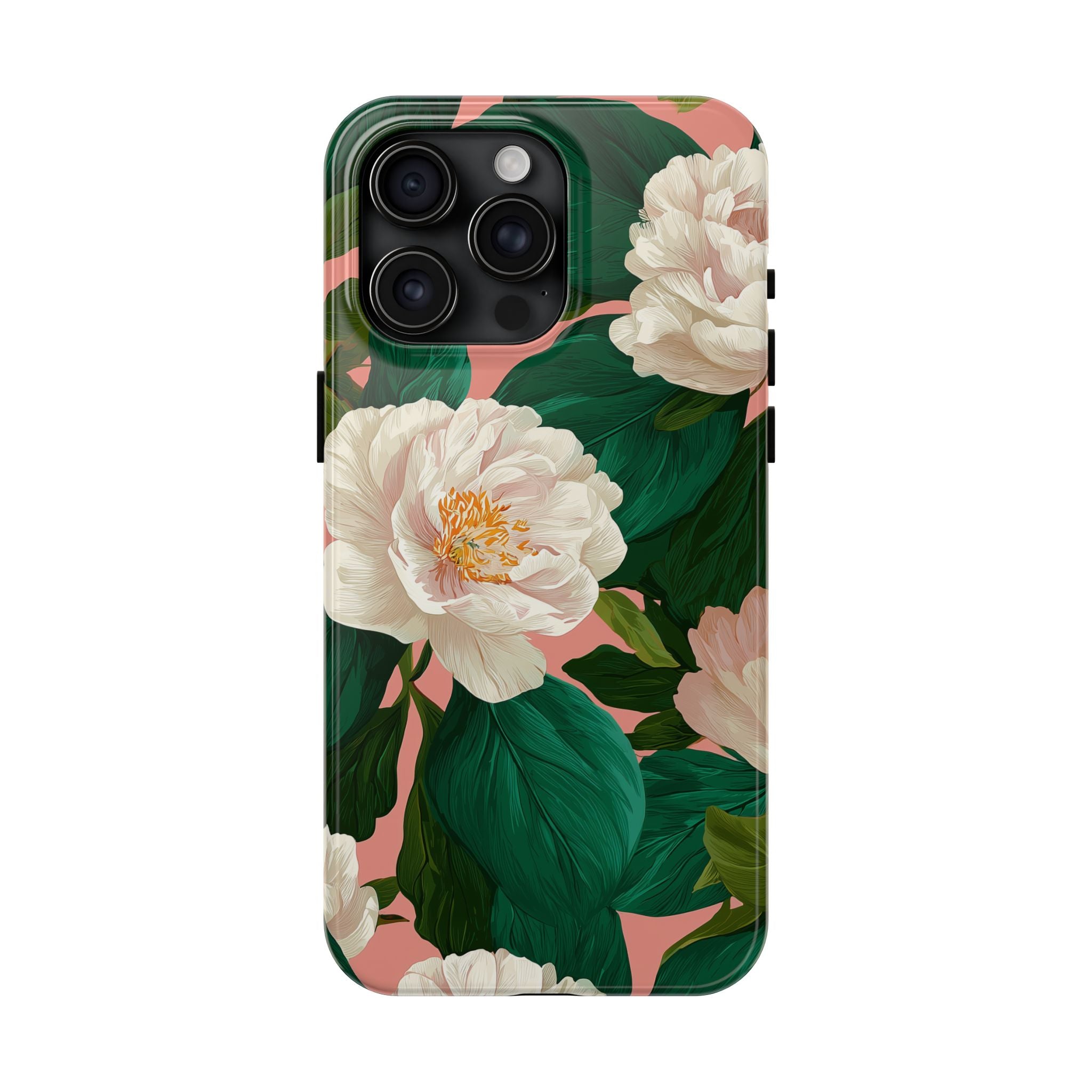 Peony Pink & Green