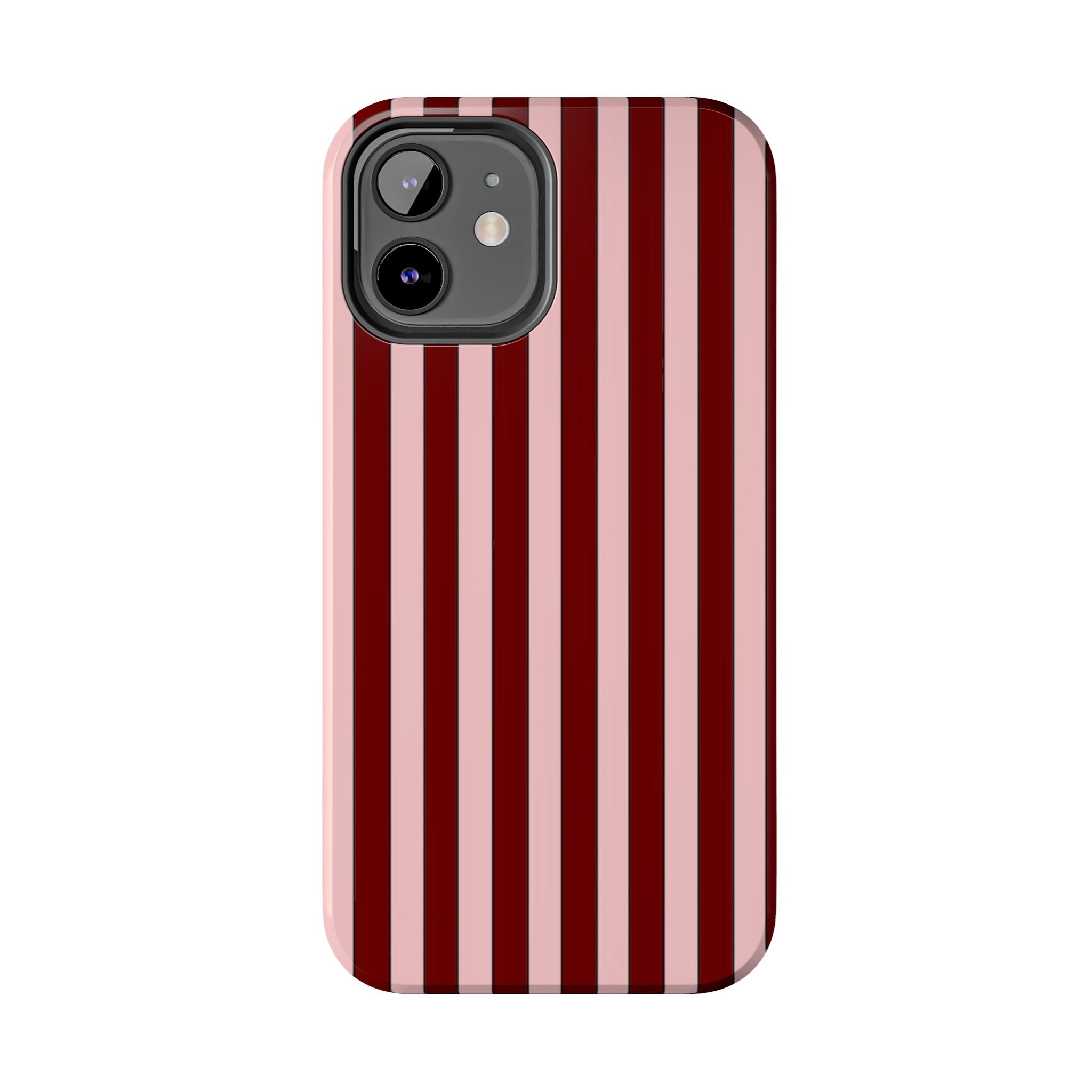 Retro Pink & Red Line