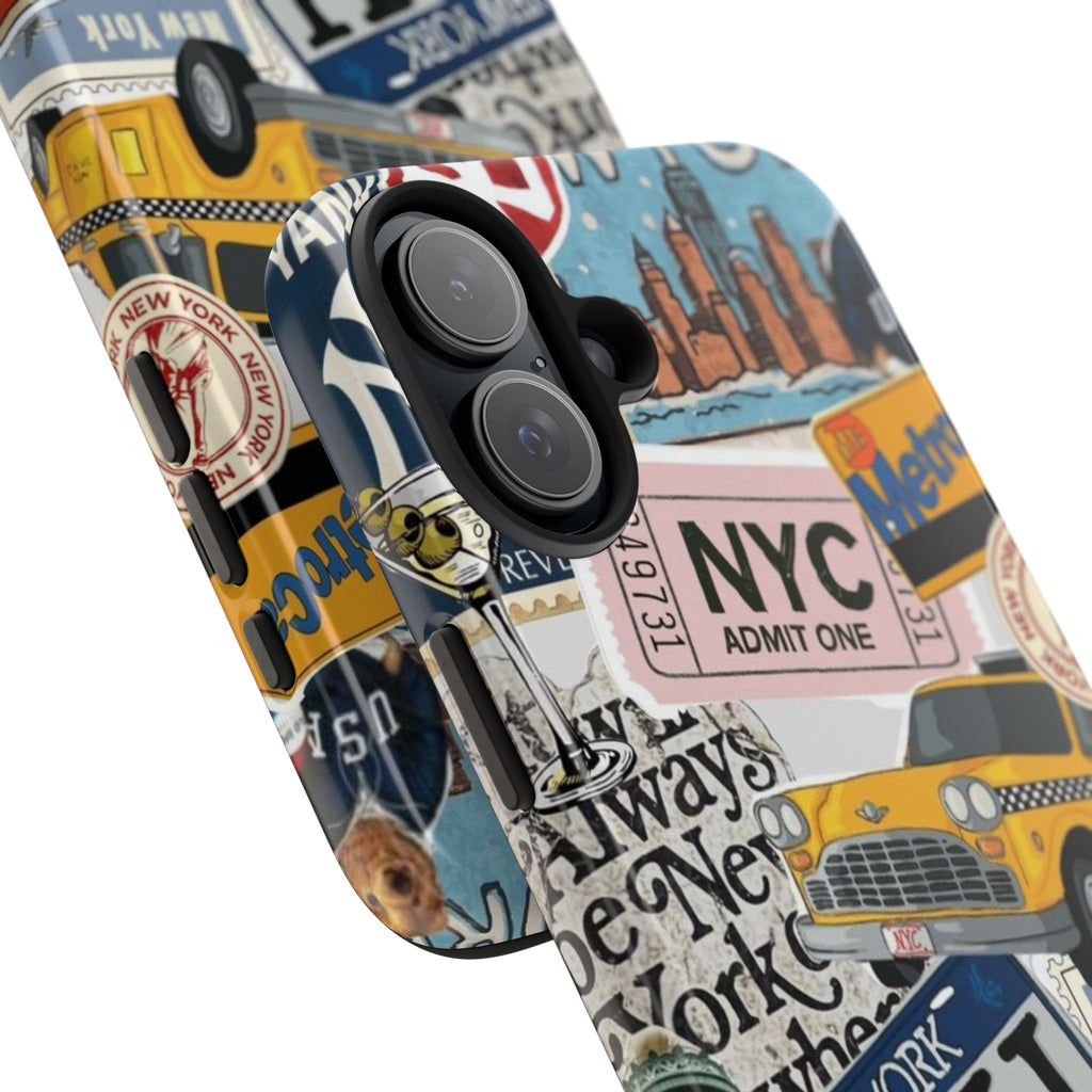 NYC Collage - New York Taxi & Landmarks