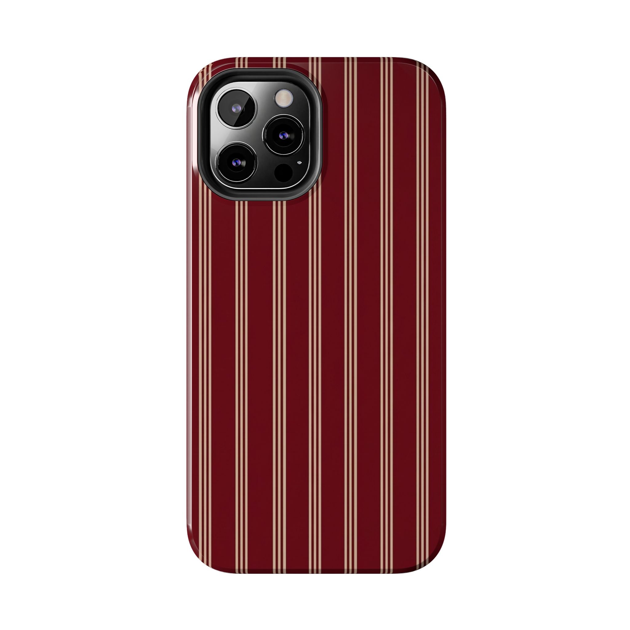 Striped Burgundy