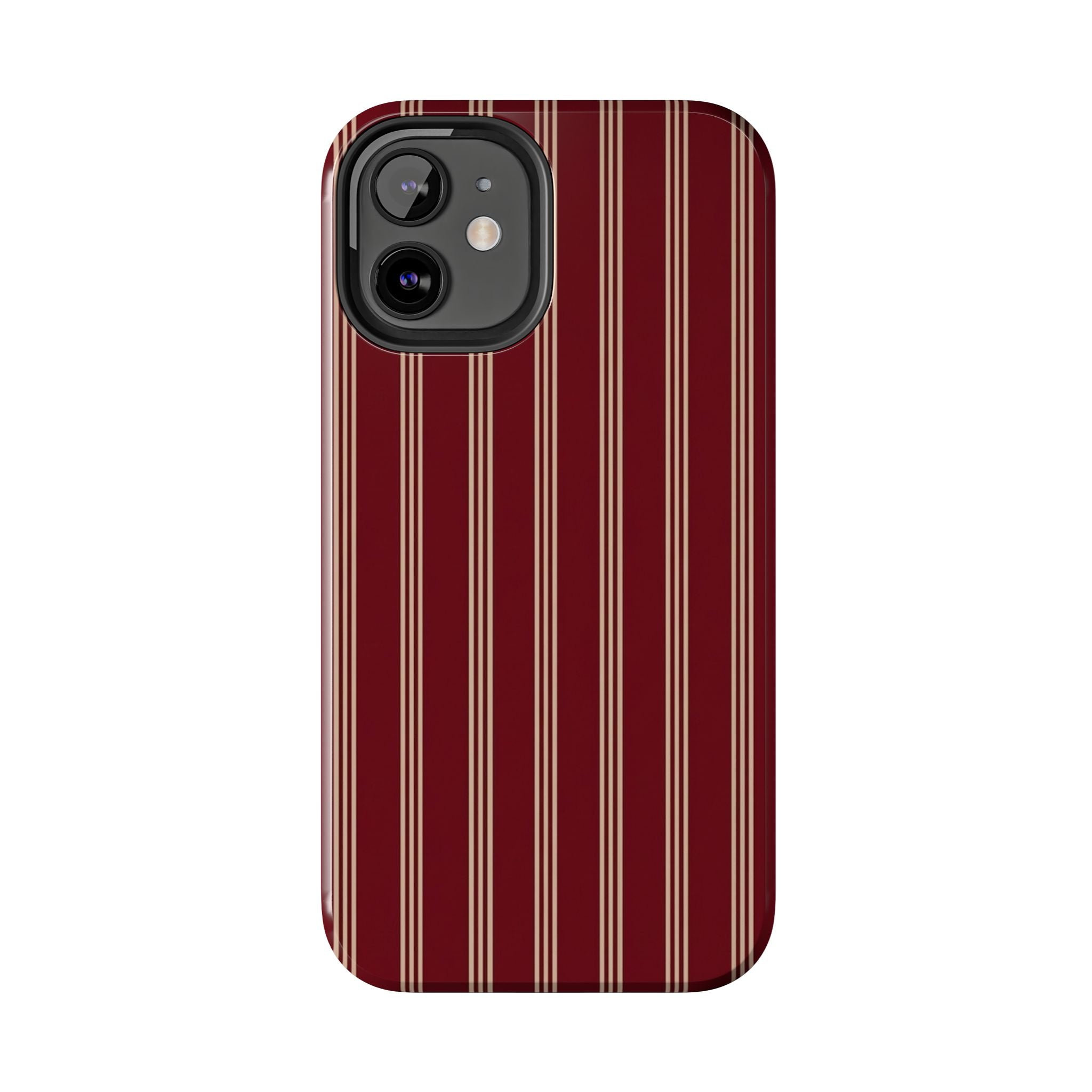 Striped Burgundy