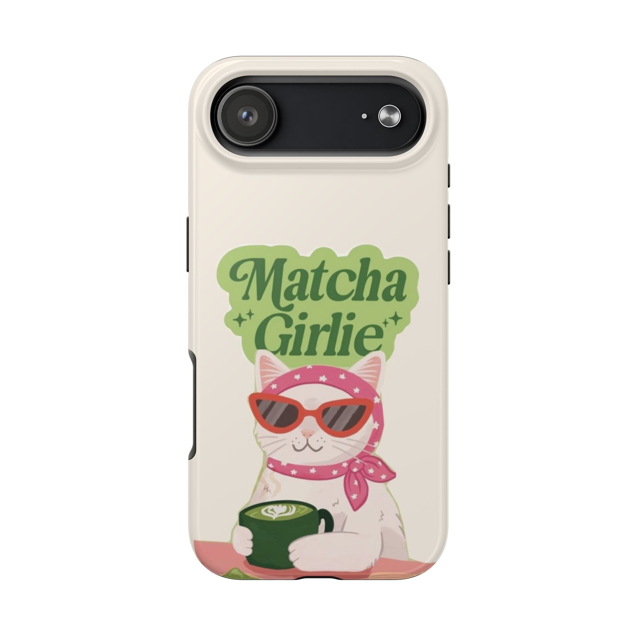 Cute Cat Matcha Girlie