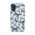 Blue Artistic Star Pattern