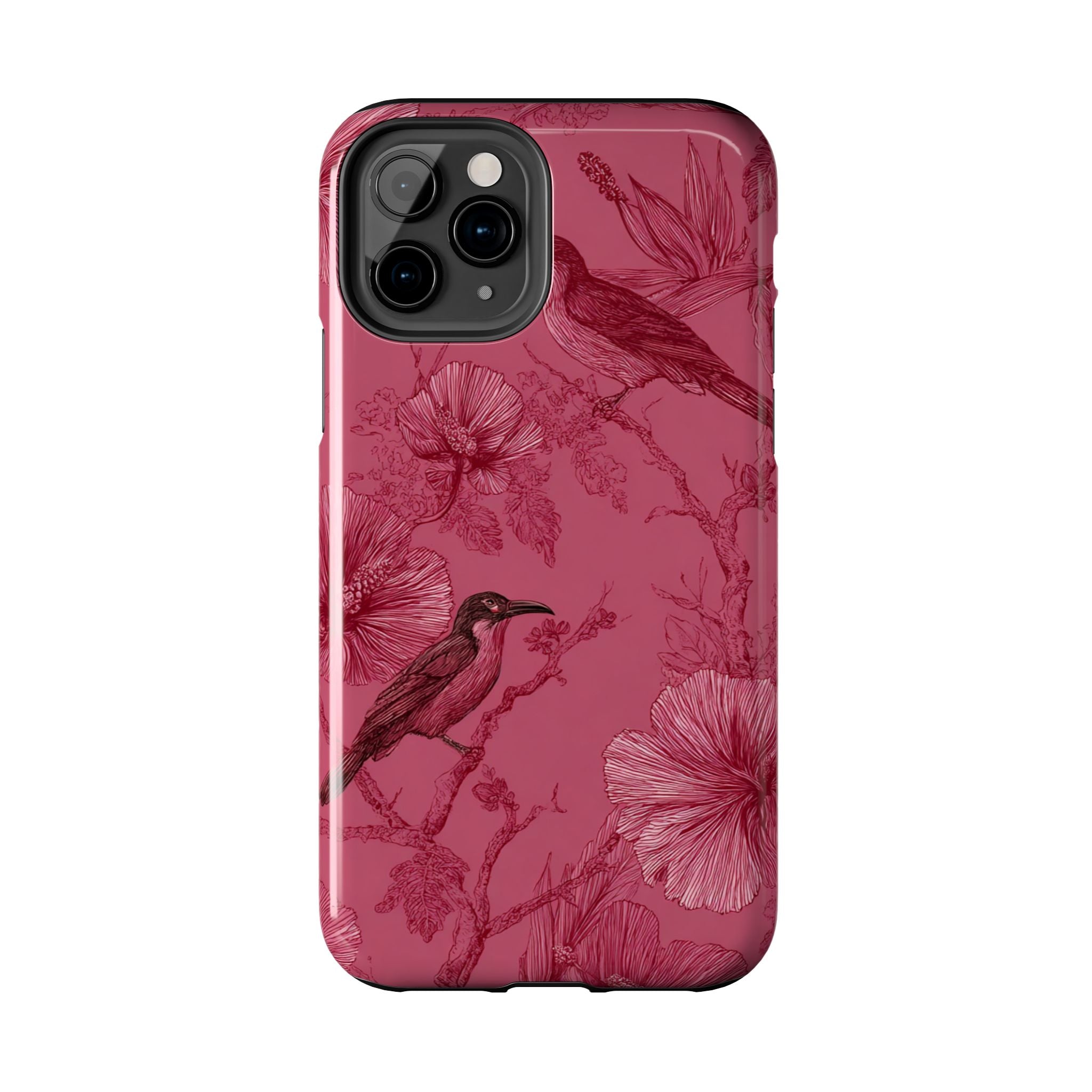 Bird & Hibiscus