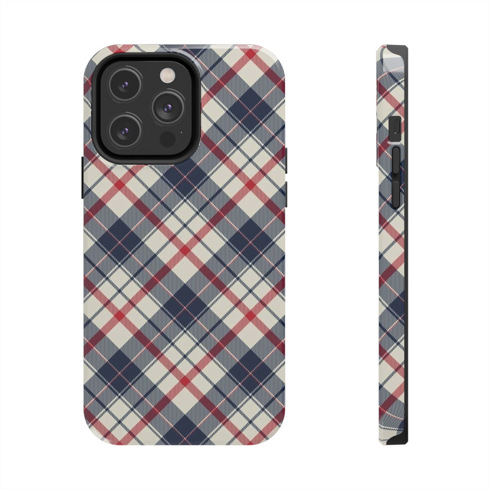 Navy & Red Classic Plaid