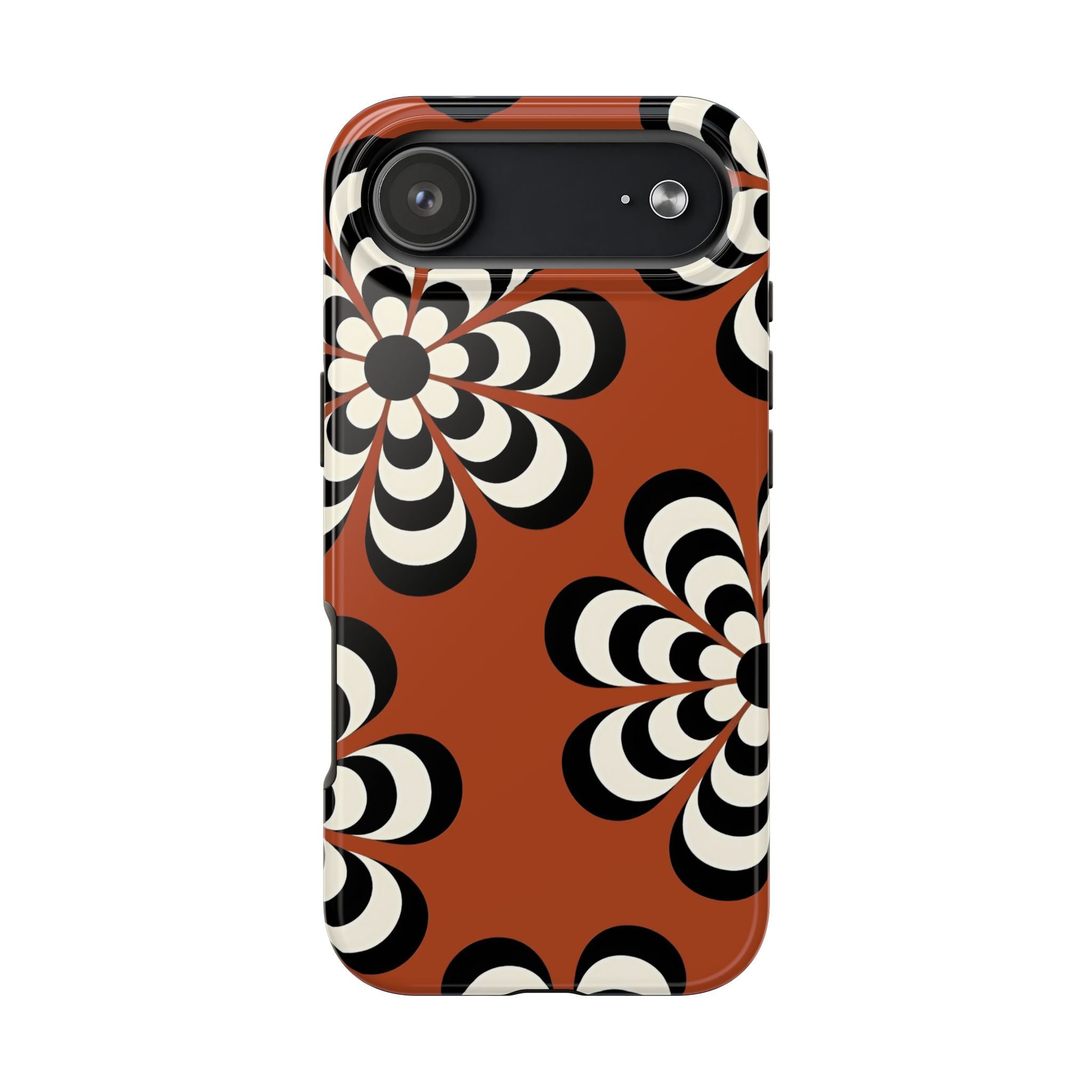 70s Boho Abstract Flower