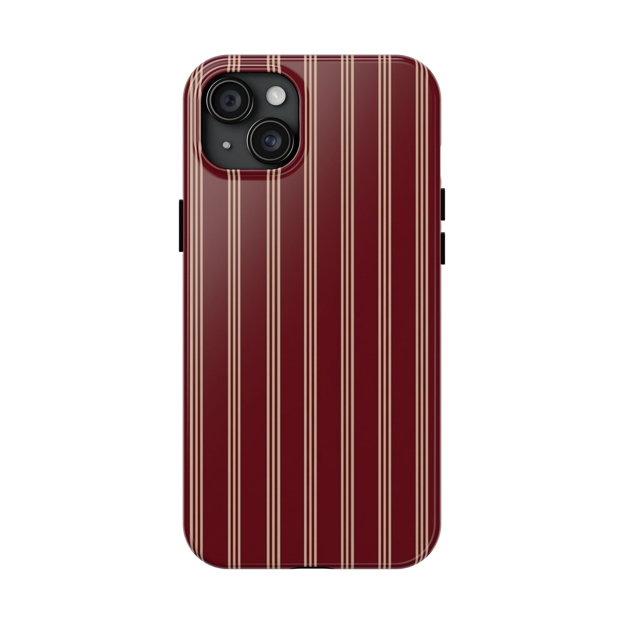 Striped Burgundy