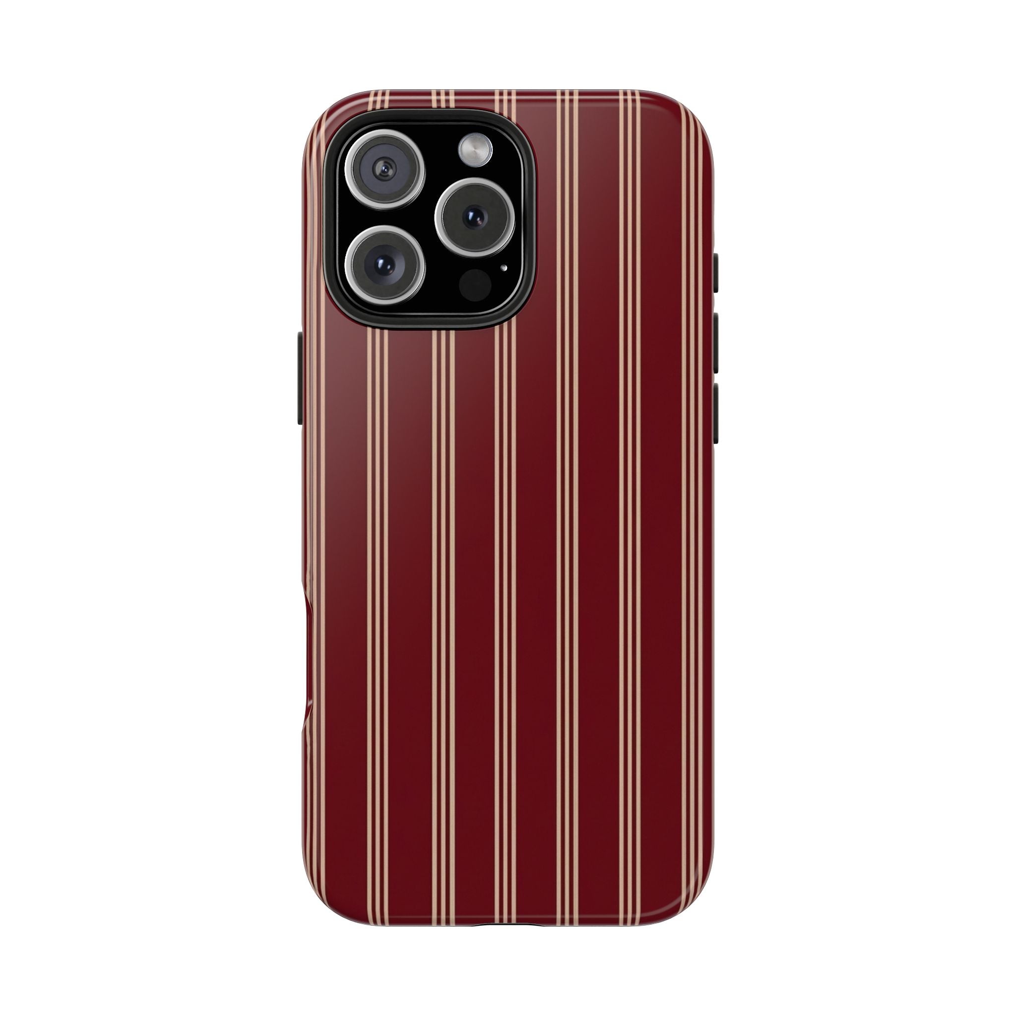 Striped Burgundy