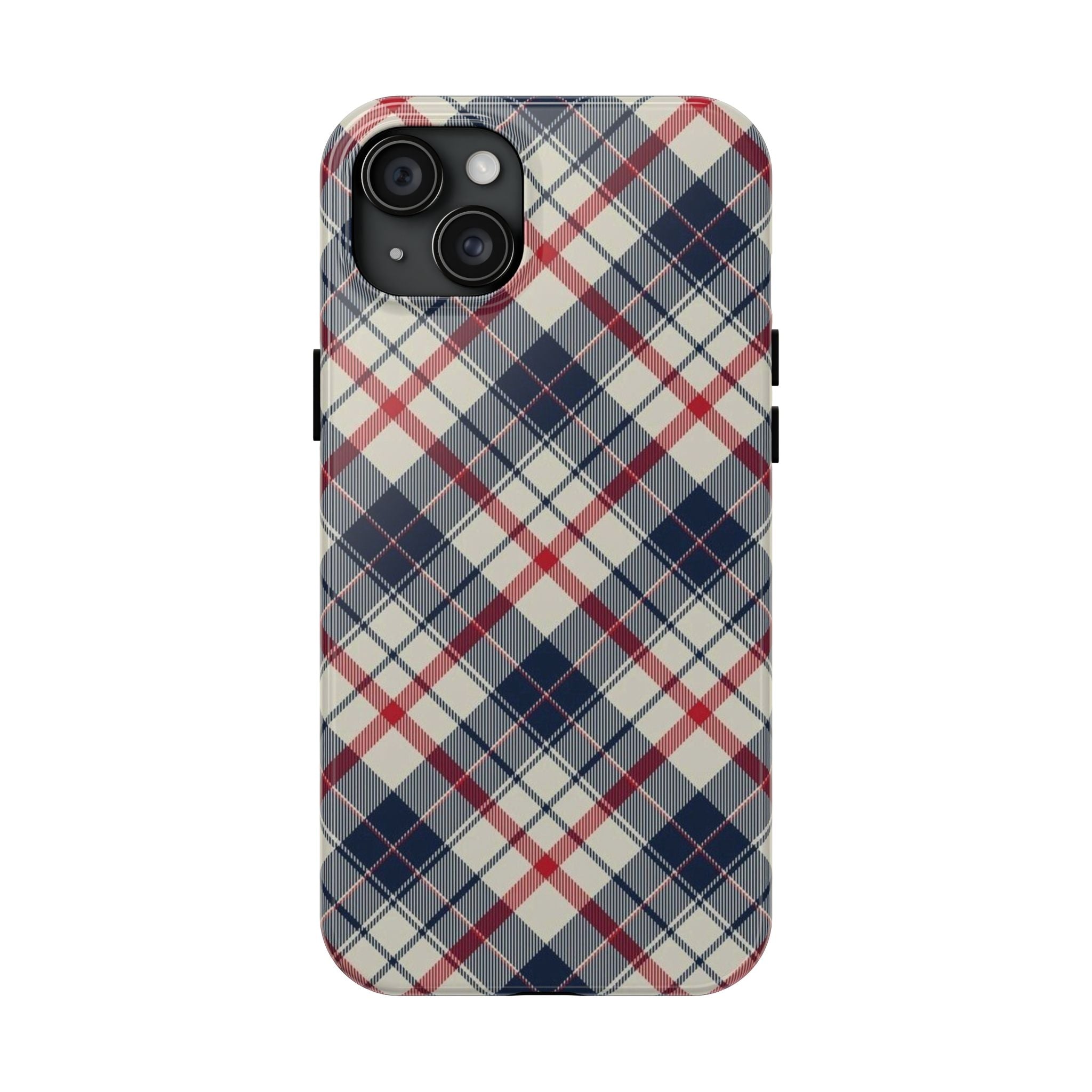 Navy & Red Classic Plaid