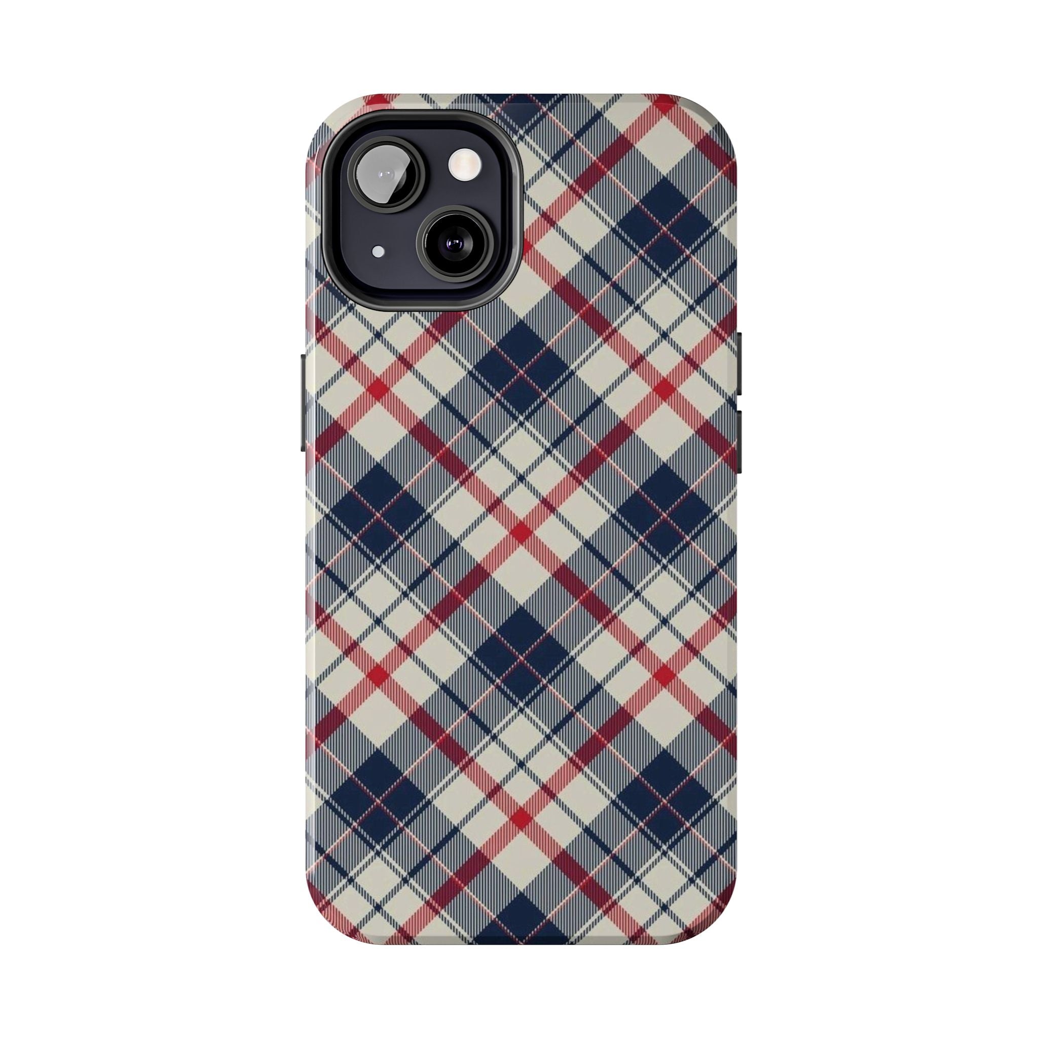 Navy & Red Classic Plaid