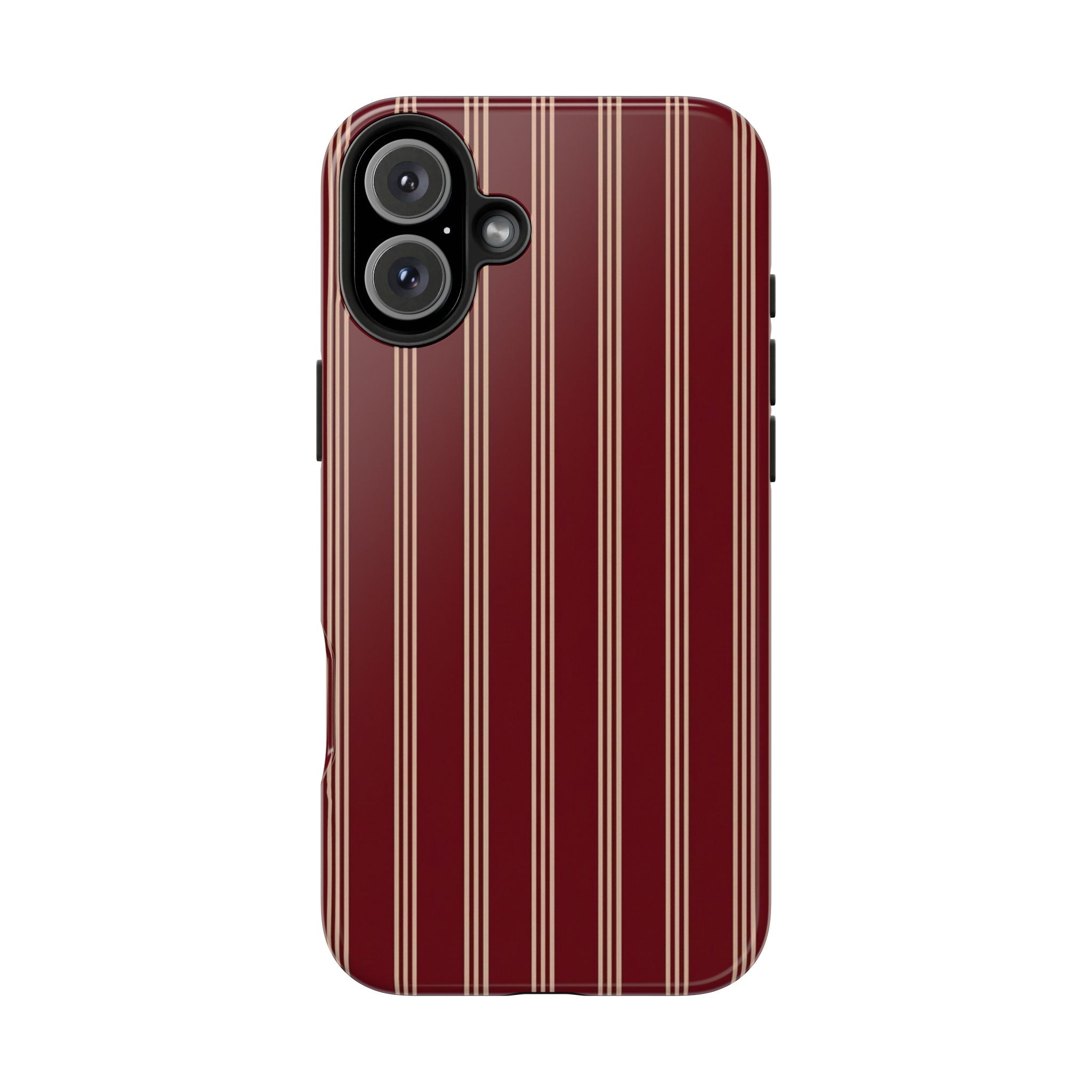 Striped Burgundy