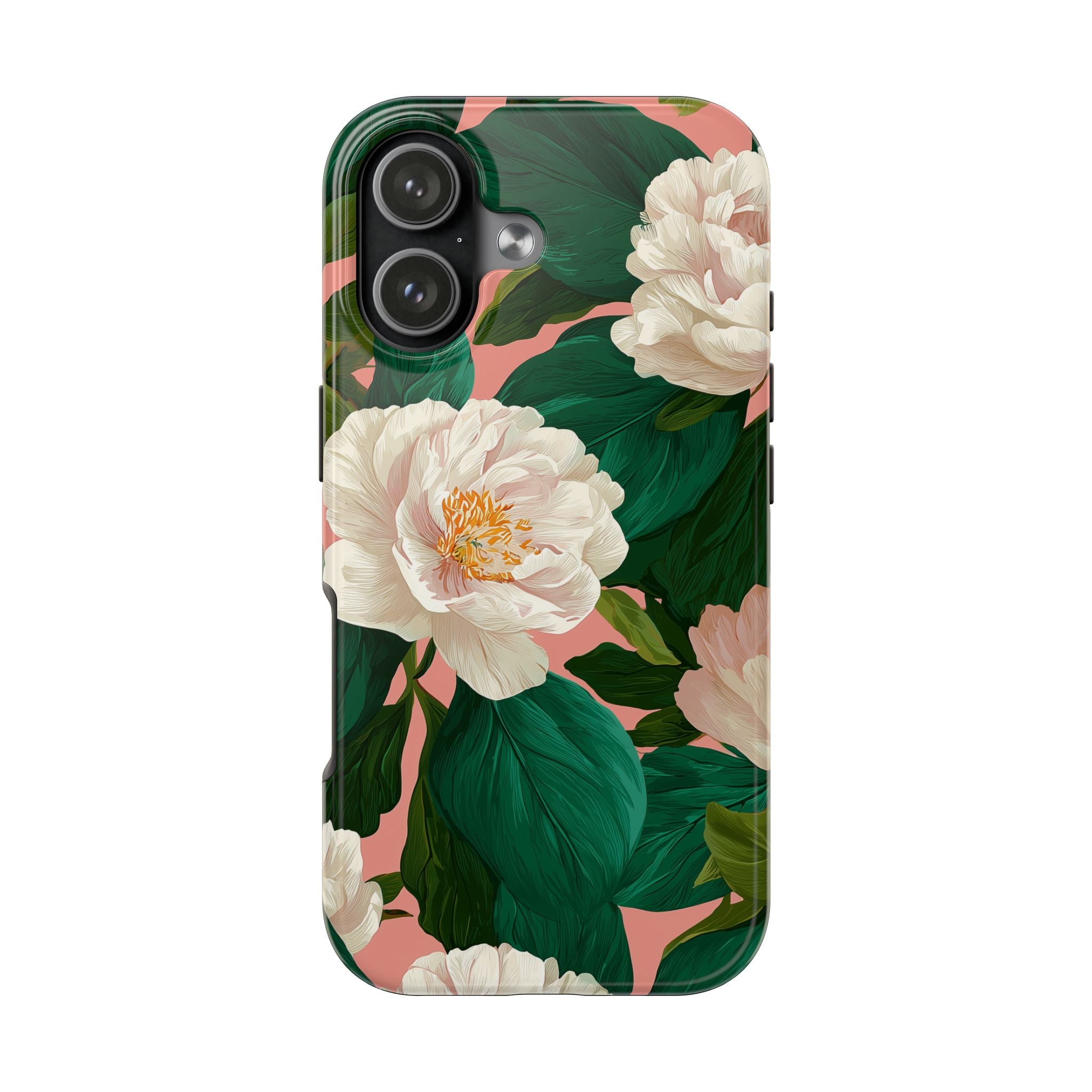 Peony Pink & Green