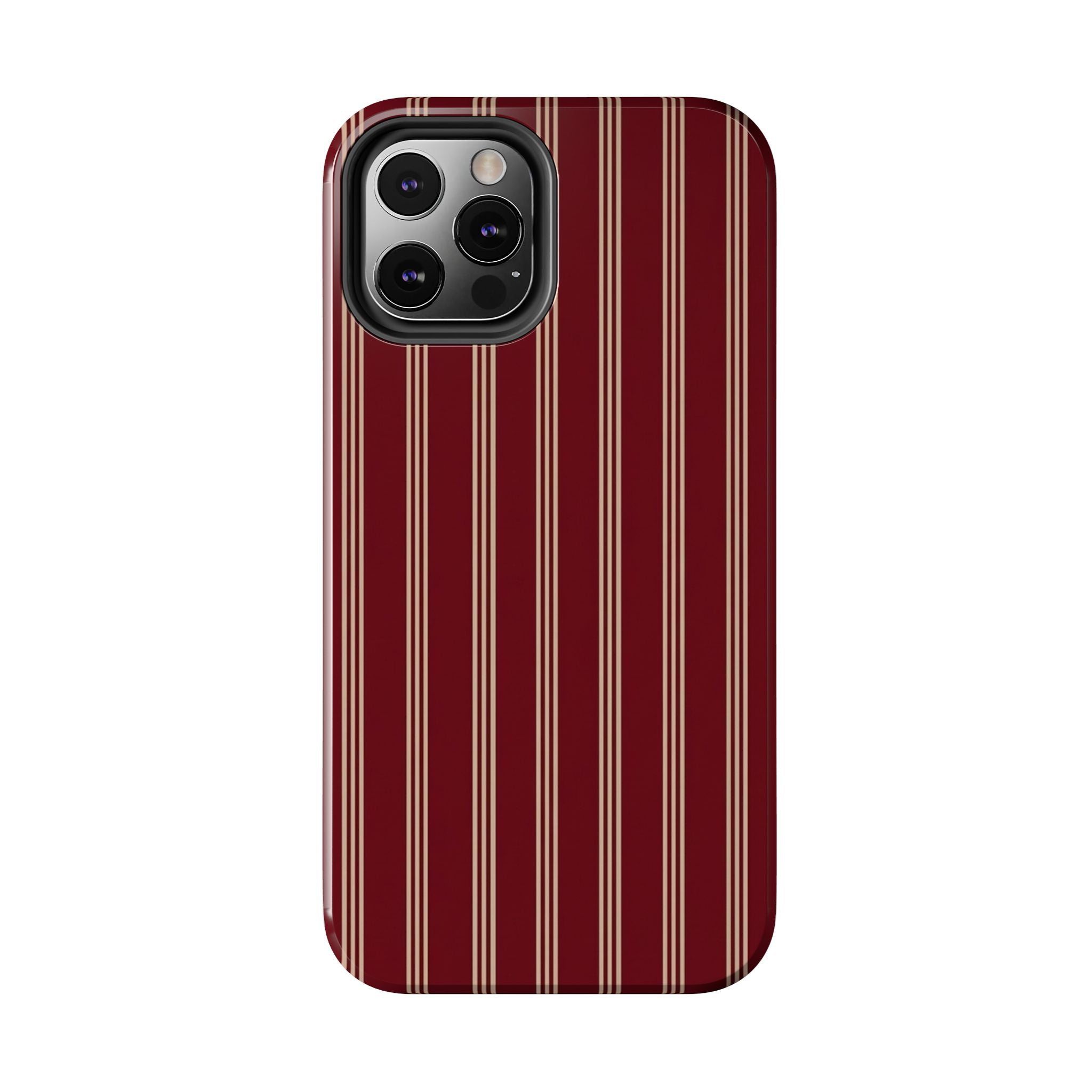 Striped Burgundy