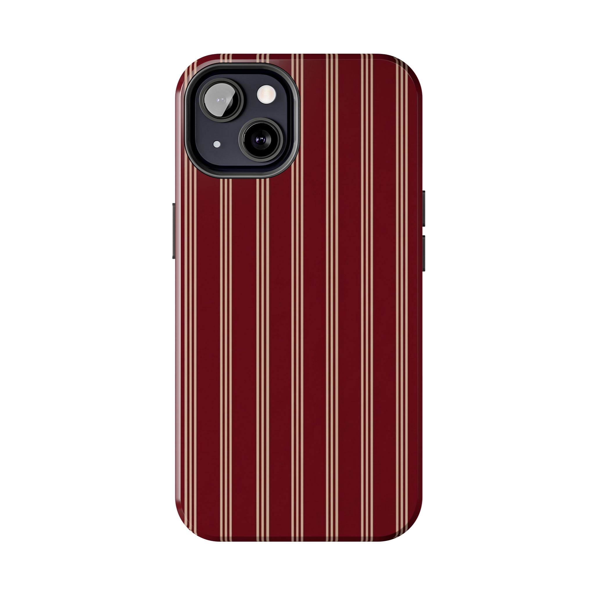 Striped Burgundy