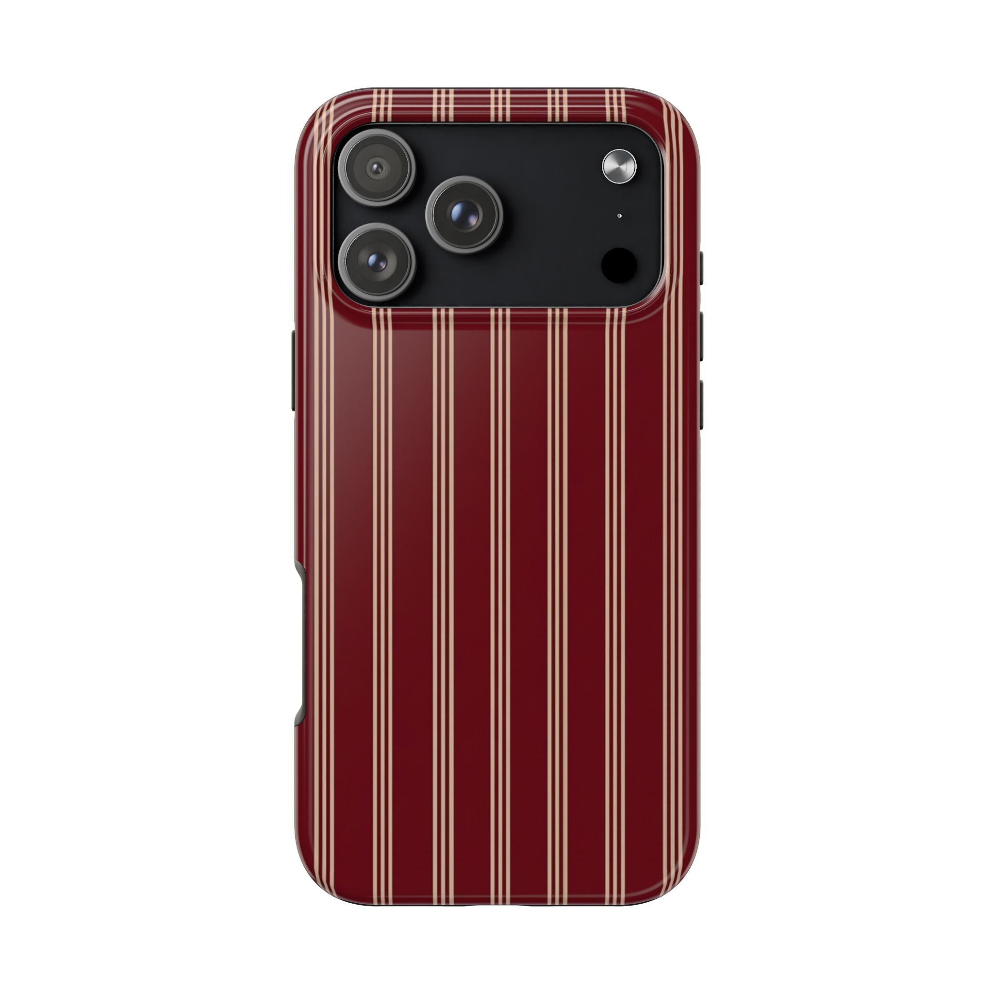 Striped Burgundy