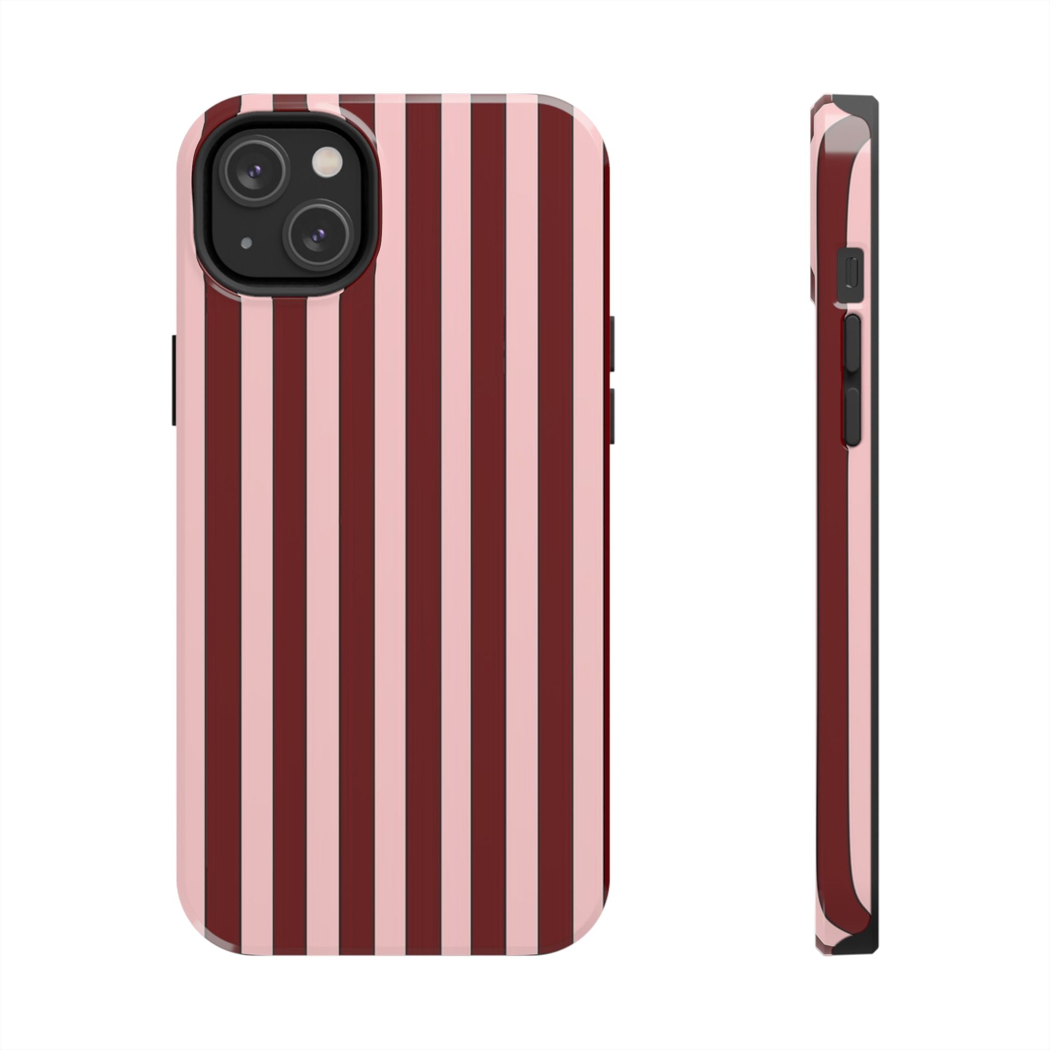 Retro Pink & Red Line