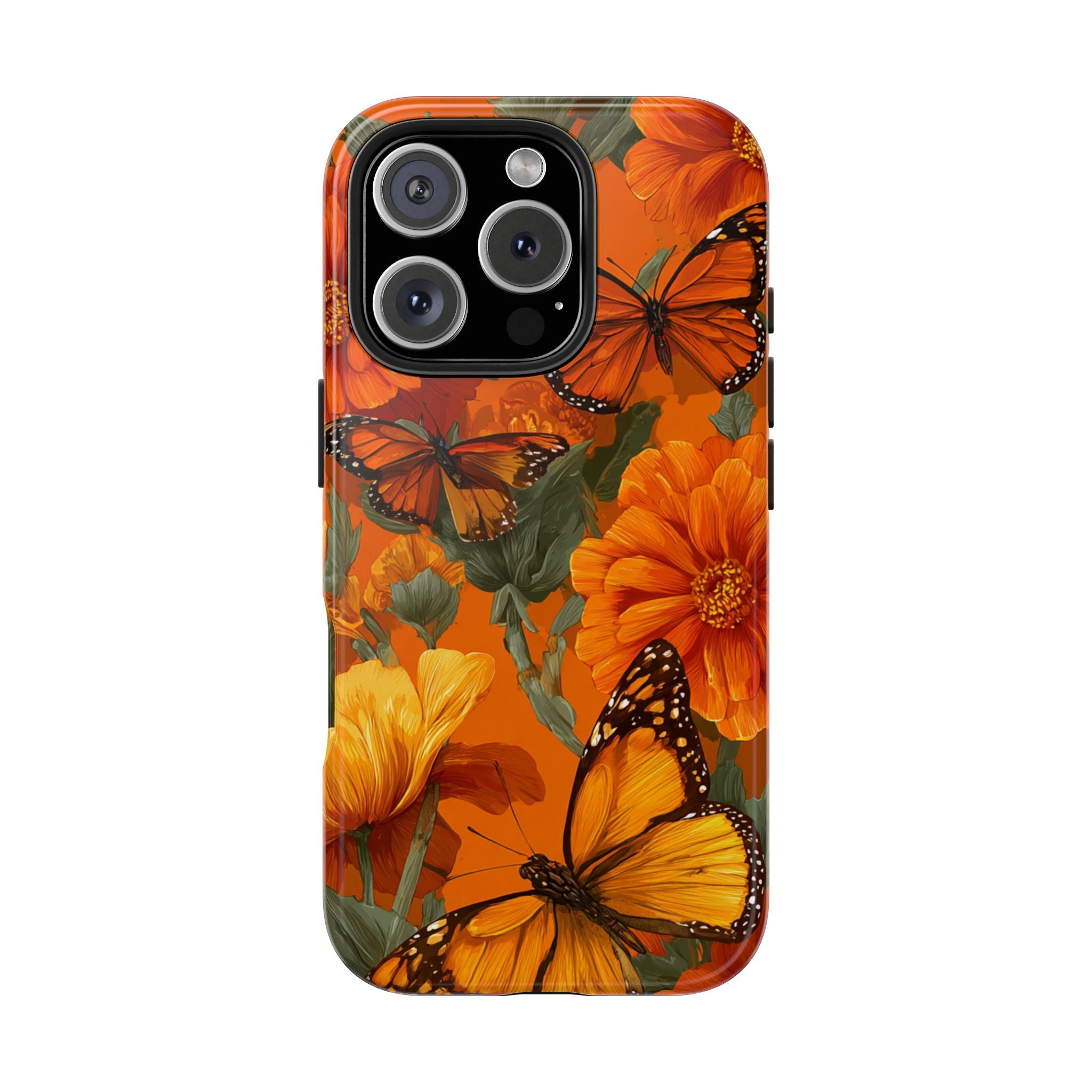 Orange Monarch Butterfly