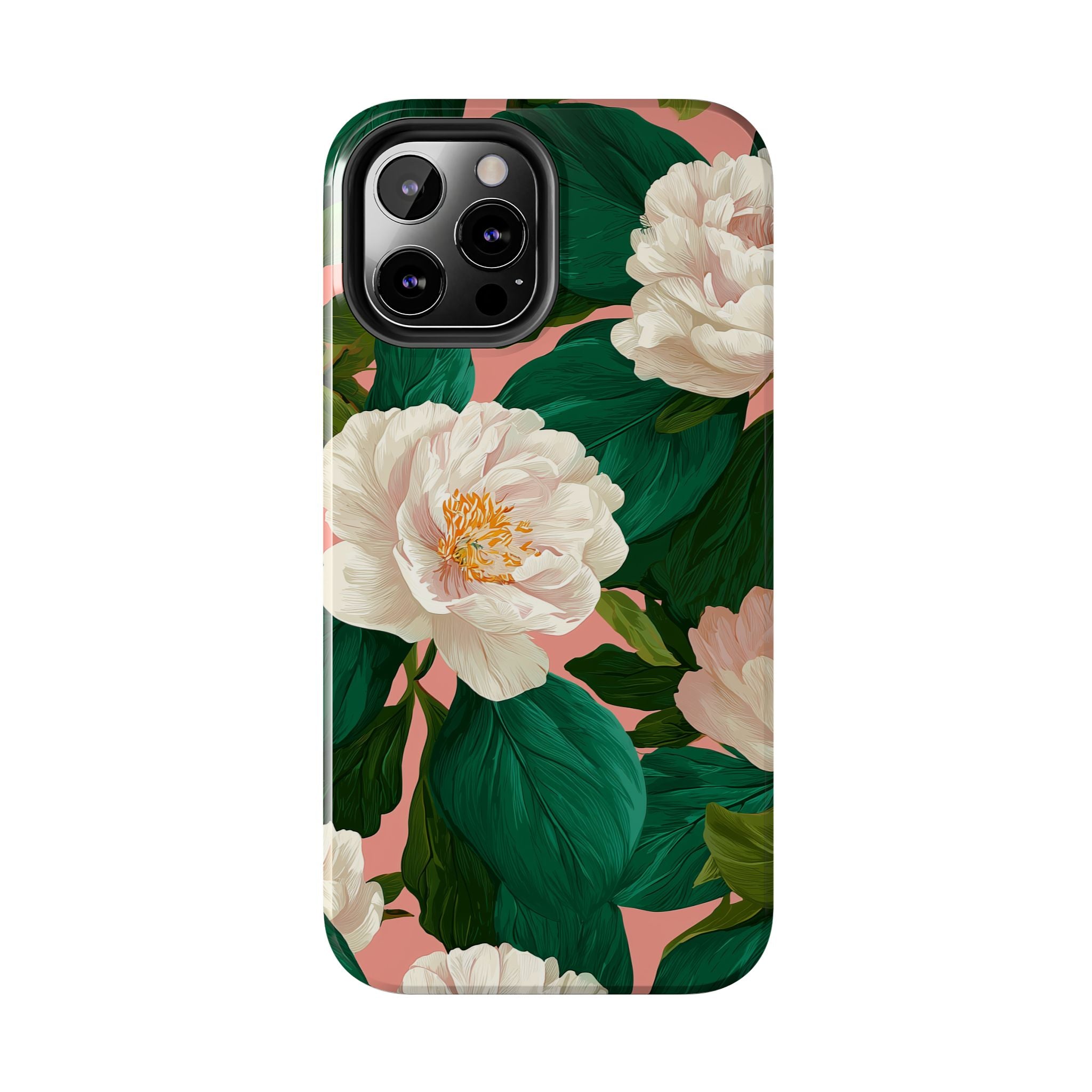 Peony Pink & Green