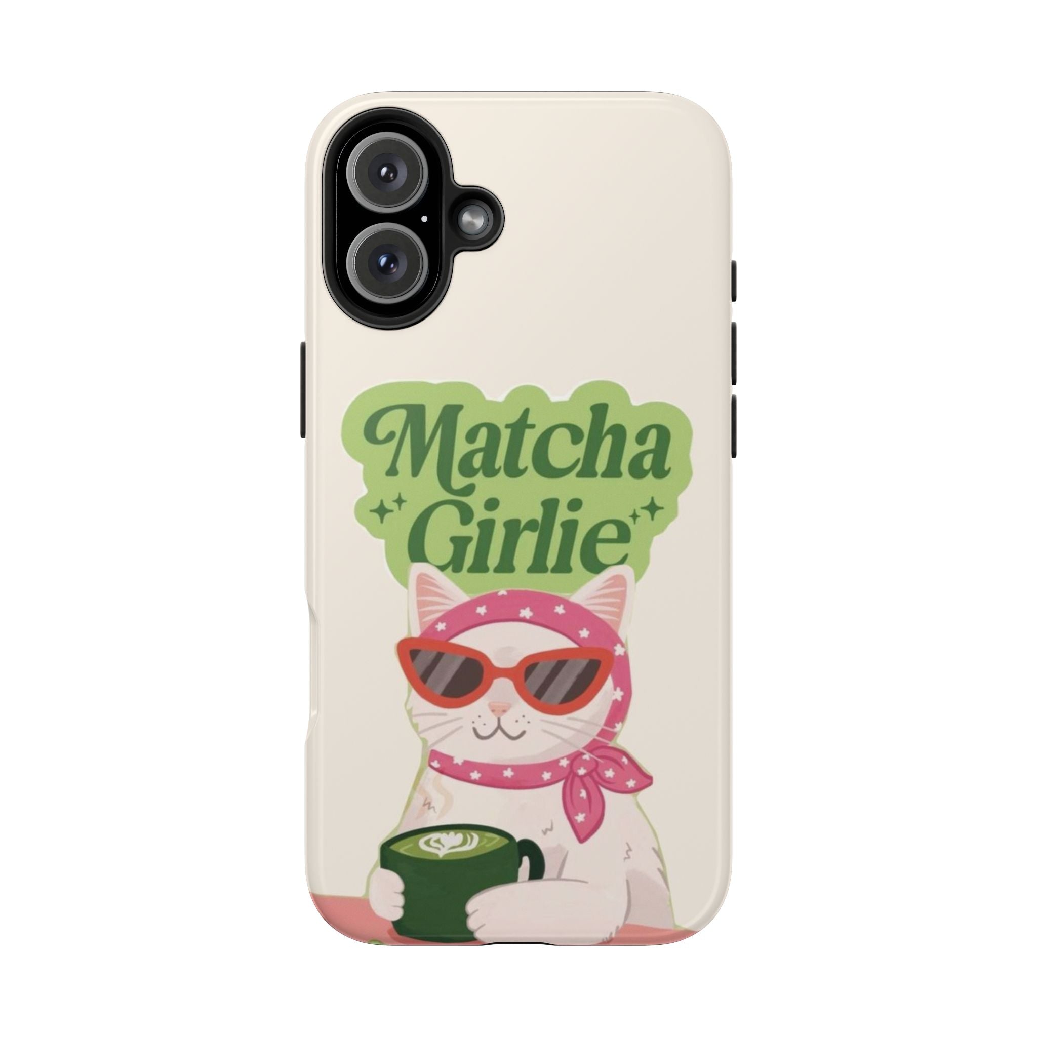 Cute Cat Matcha Girlie