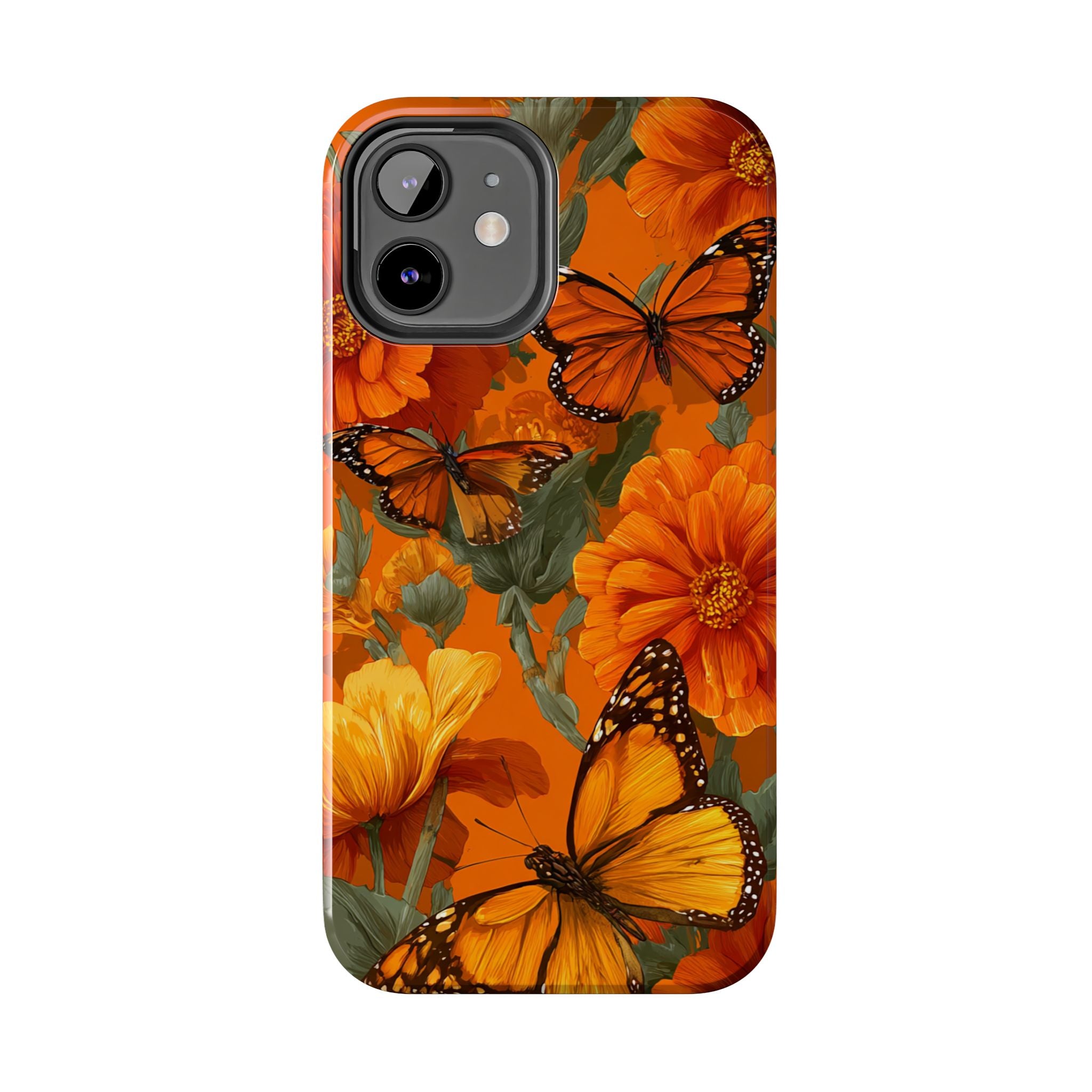 Orange Monarch Butterfly