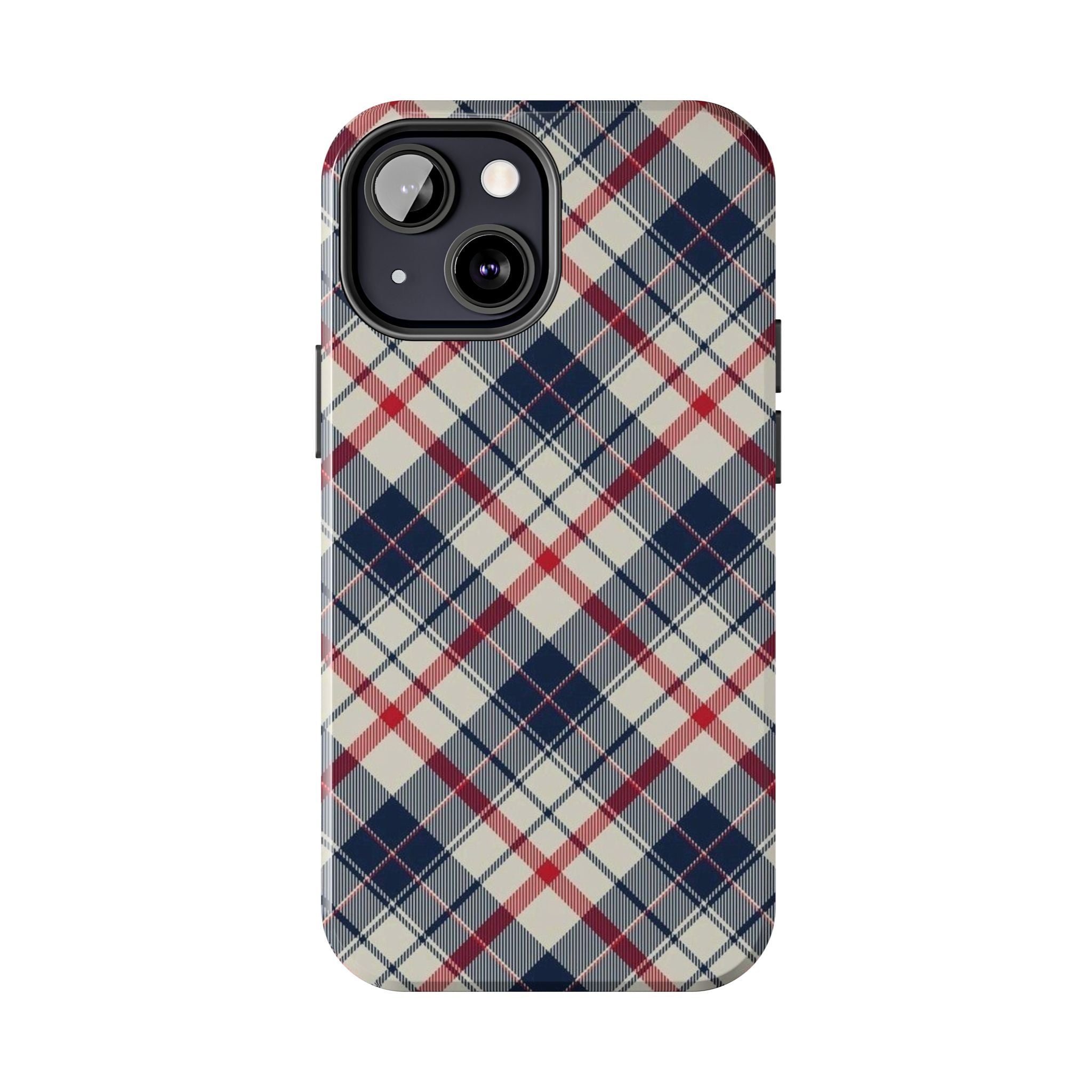 Navy & Red Classic Plaid