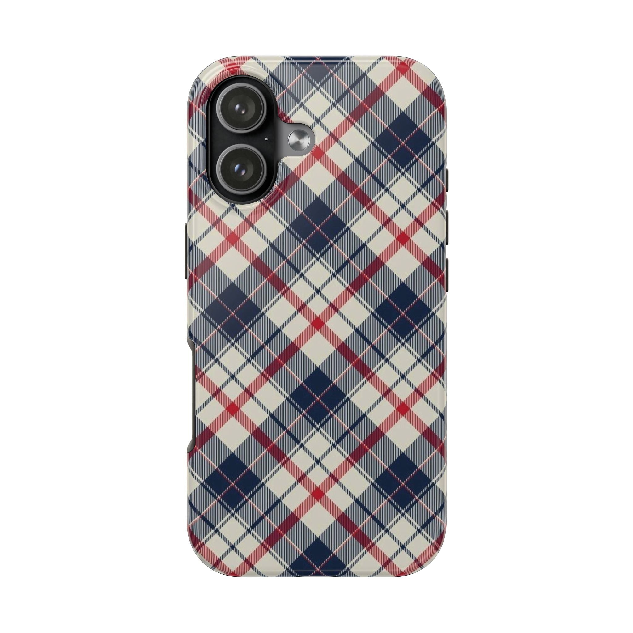Navy & Red Classic Plaid