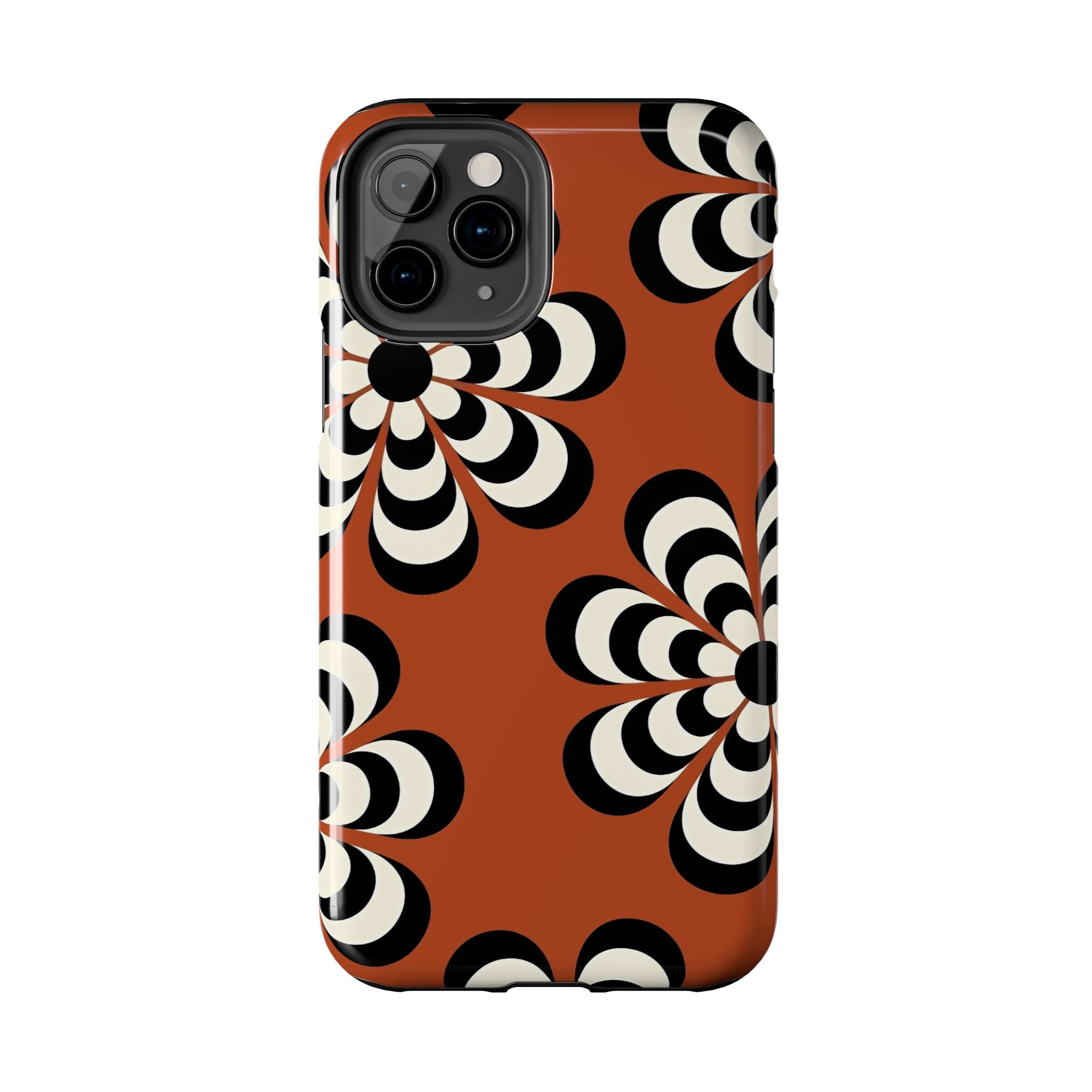 70s Boho Abstract Flower