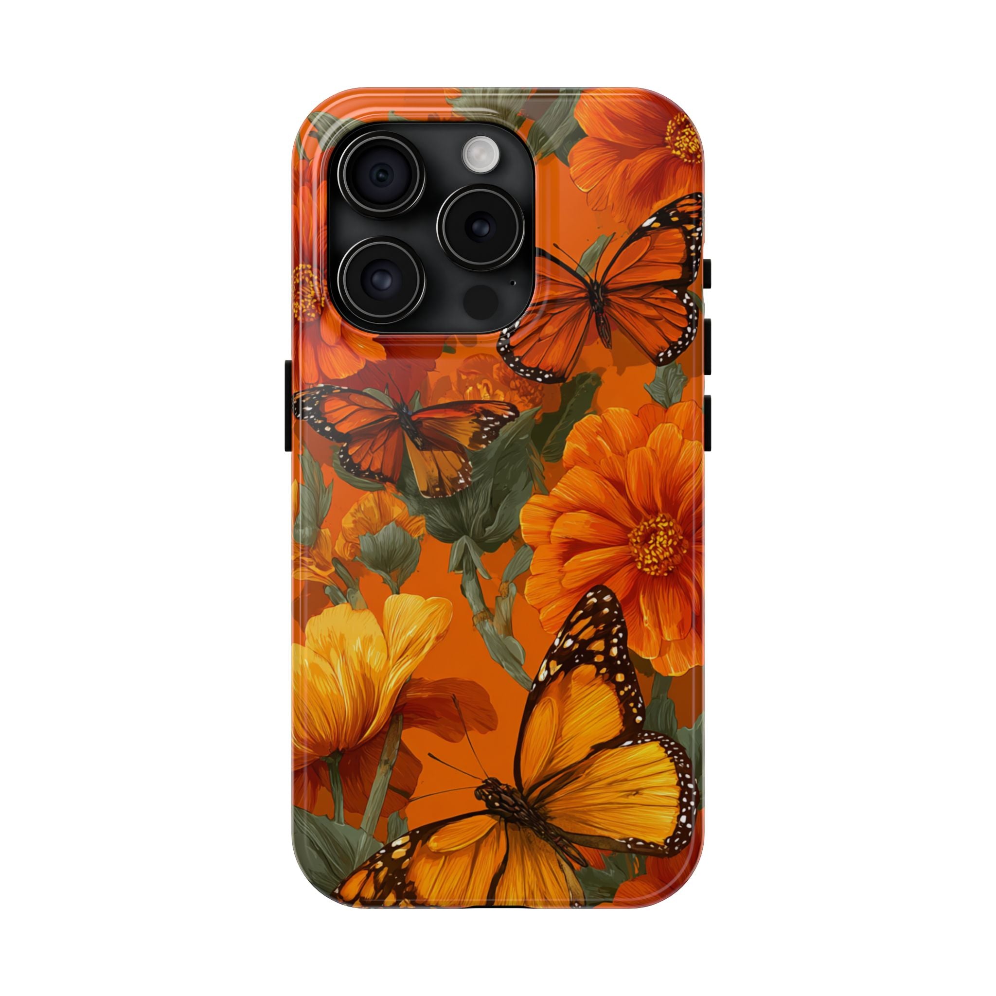 Orange Monarch Butterfly