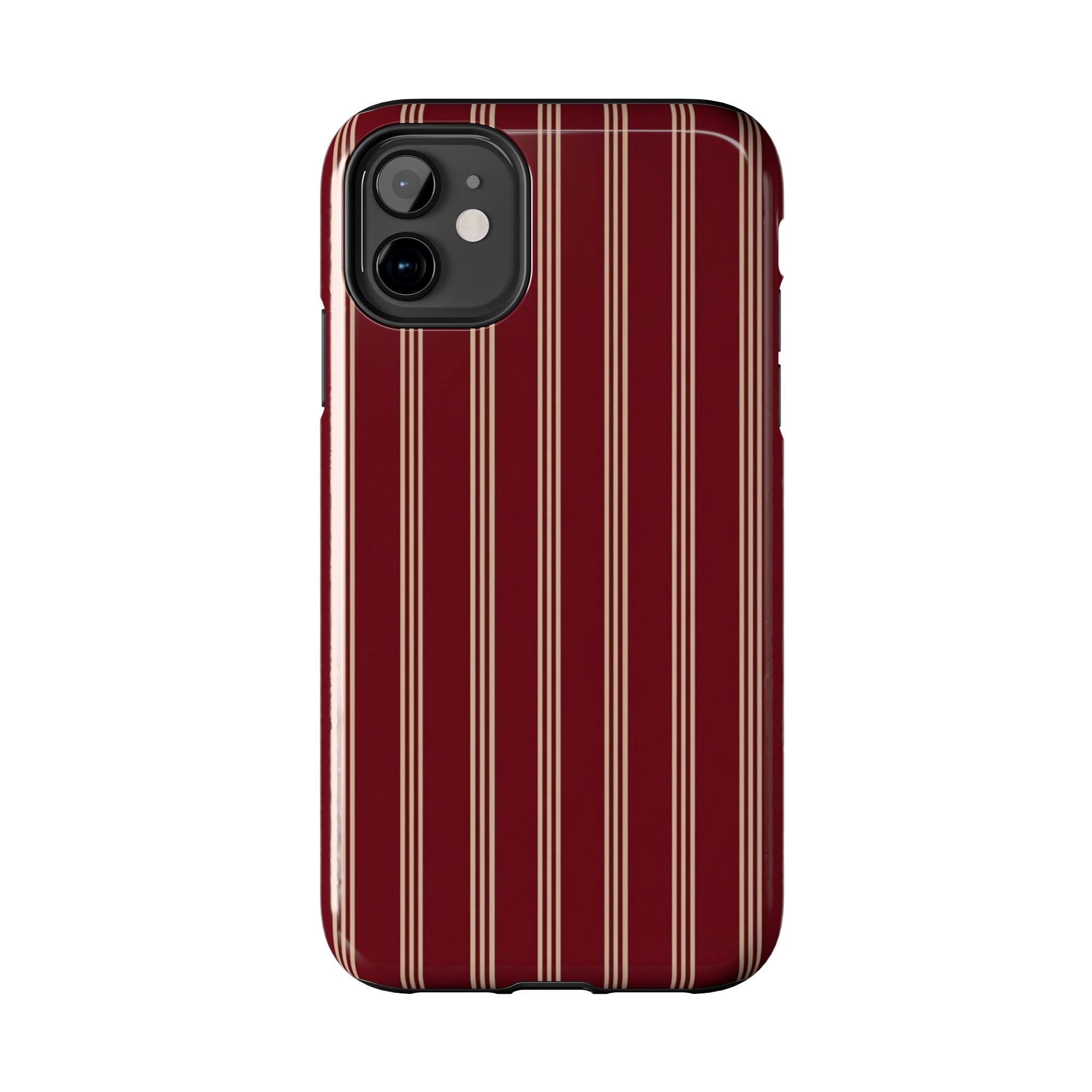 Striped Burgundy