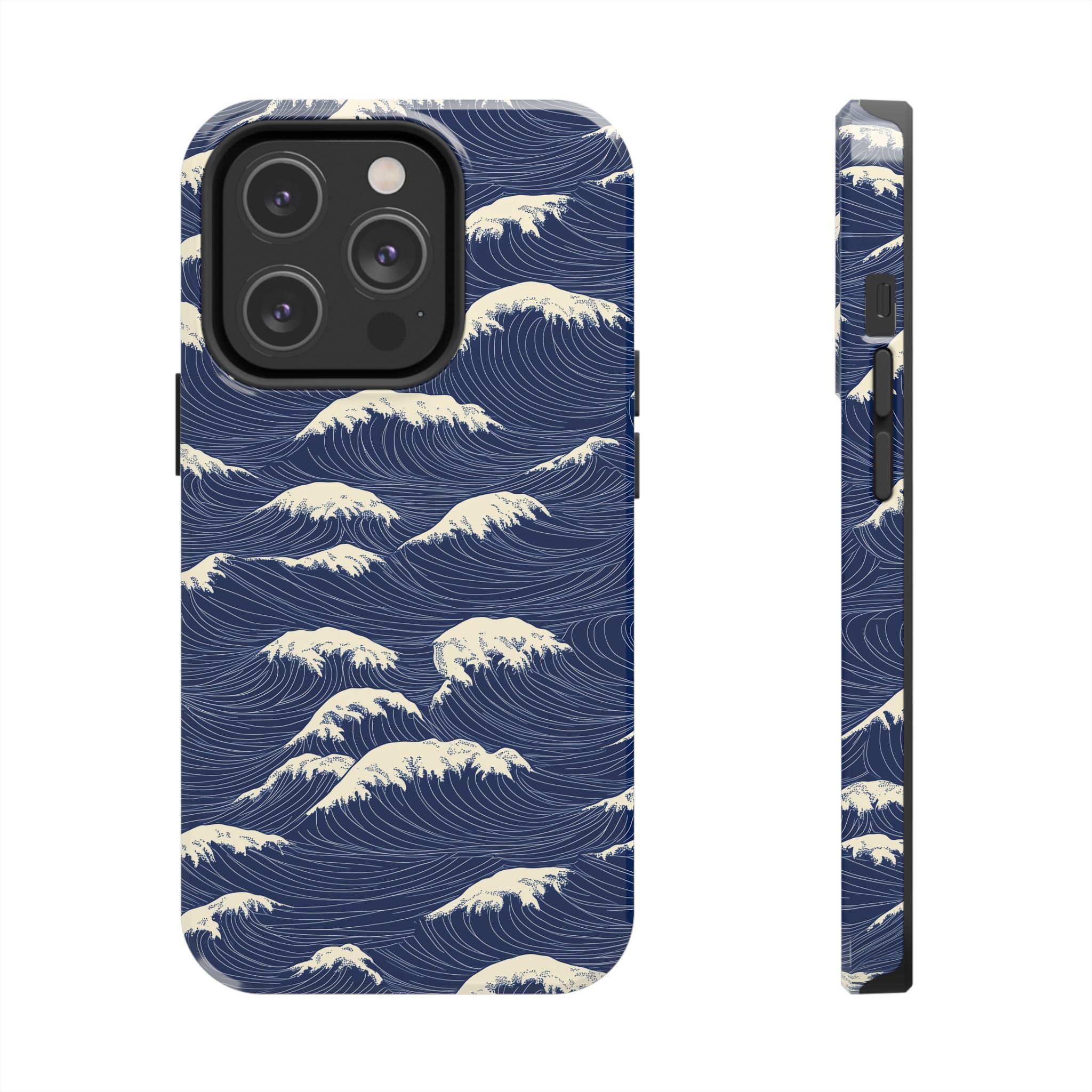 Japanese Ukiyo-e Ocean Wave