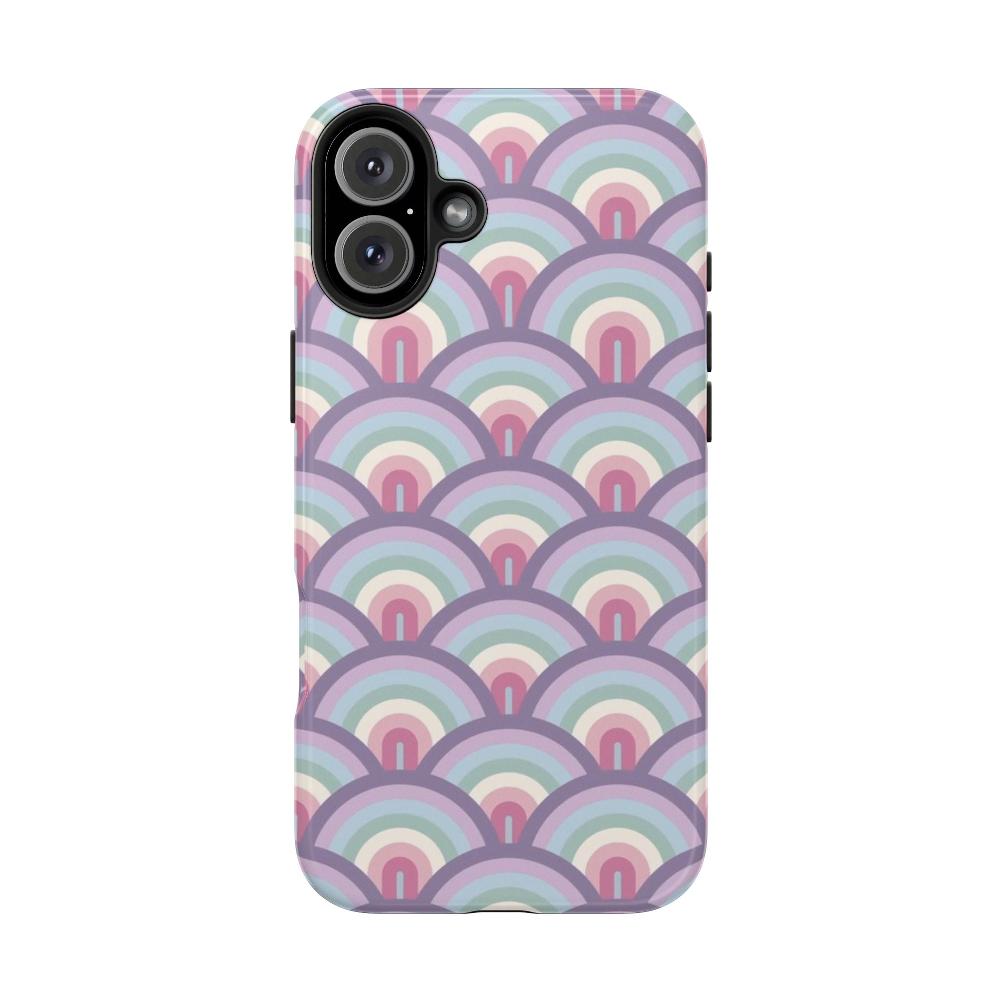 Pastel Rainbow Retro Arc