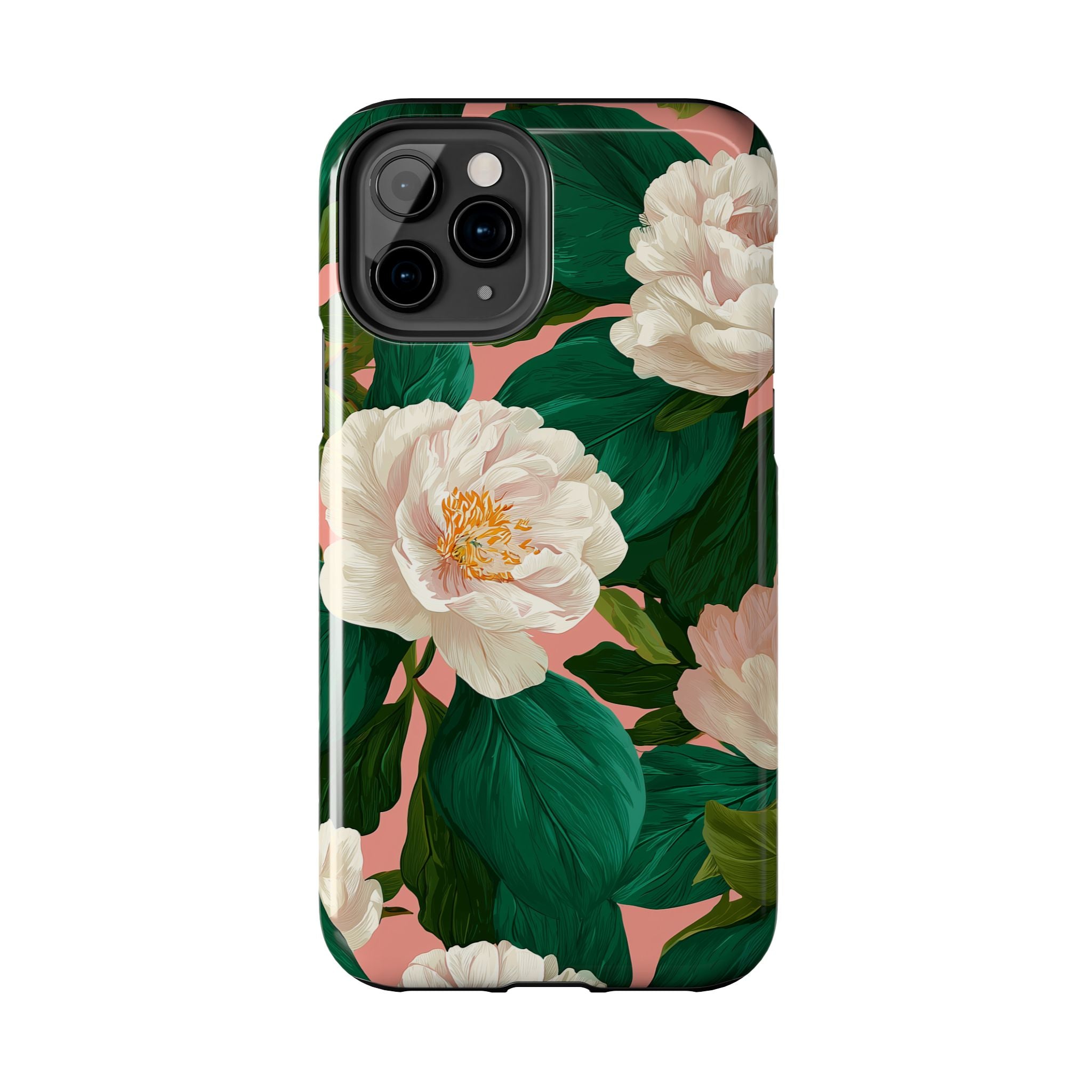 Peony Pink & Green