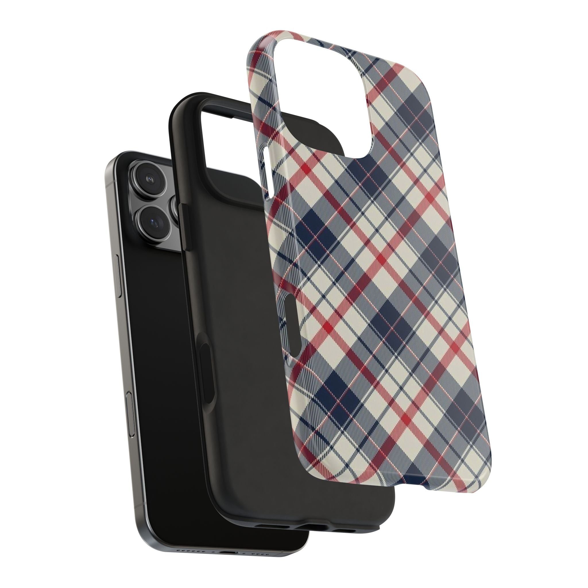 Navy & Red Classic Plaid