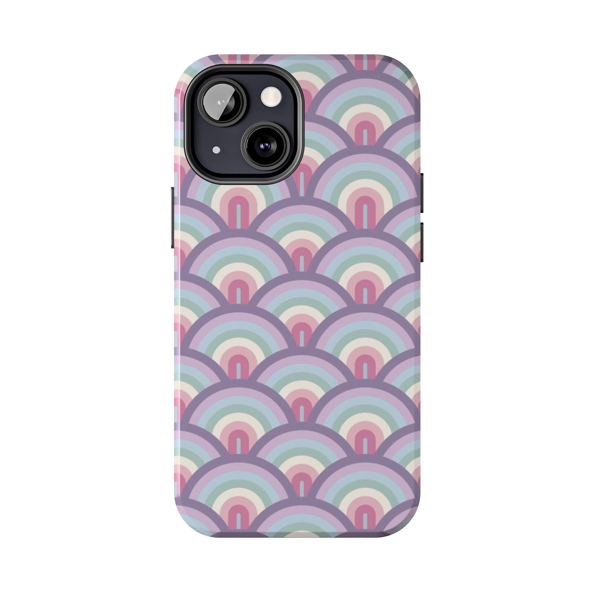 Pastel Rainbow Retro Arc